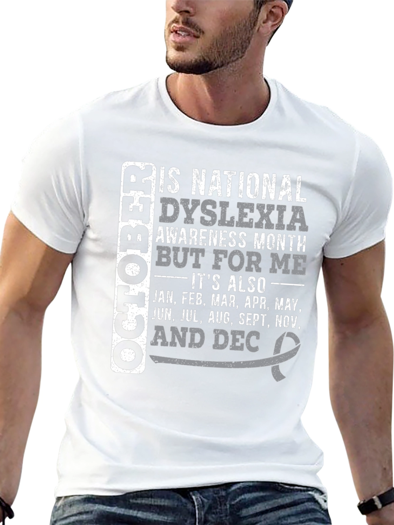 Dyslexia Awareness Month T-Shirt