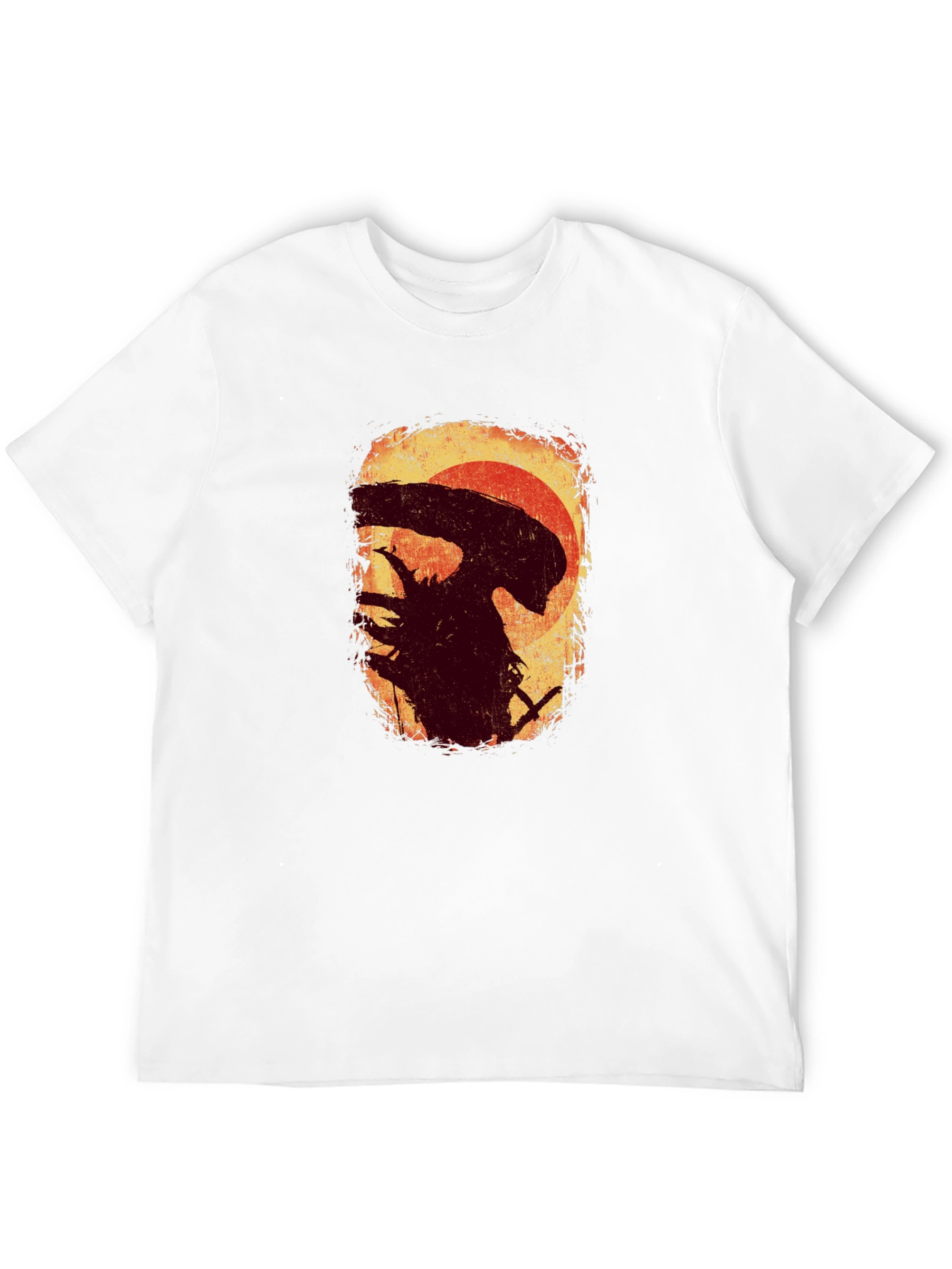 Alien Silhouette T-Shirt - Sci-Fi Graphic Tee