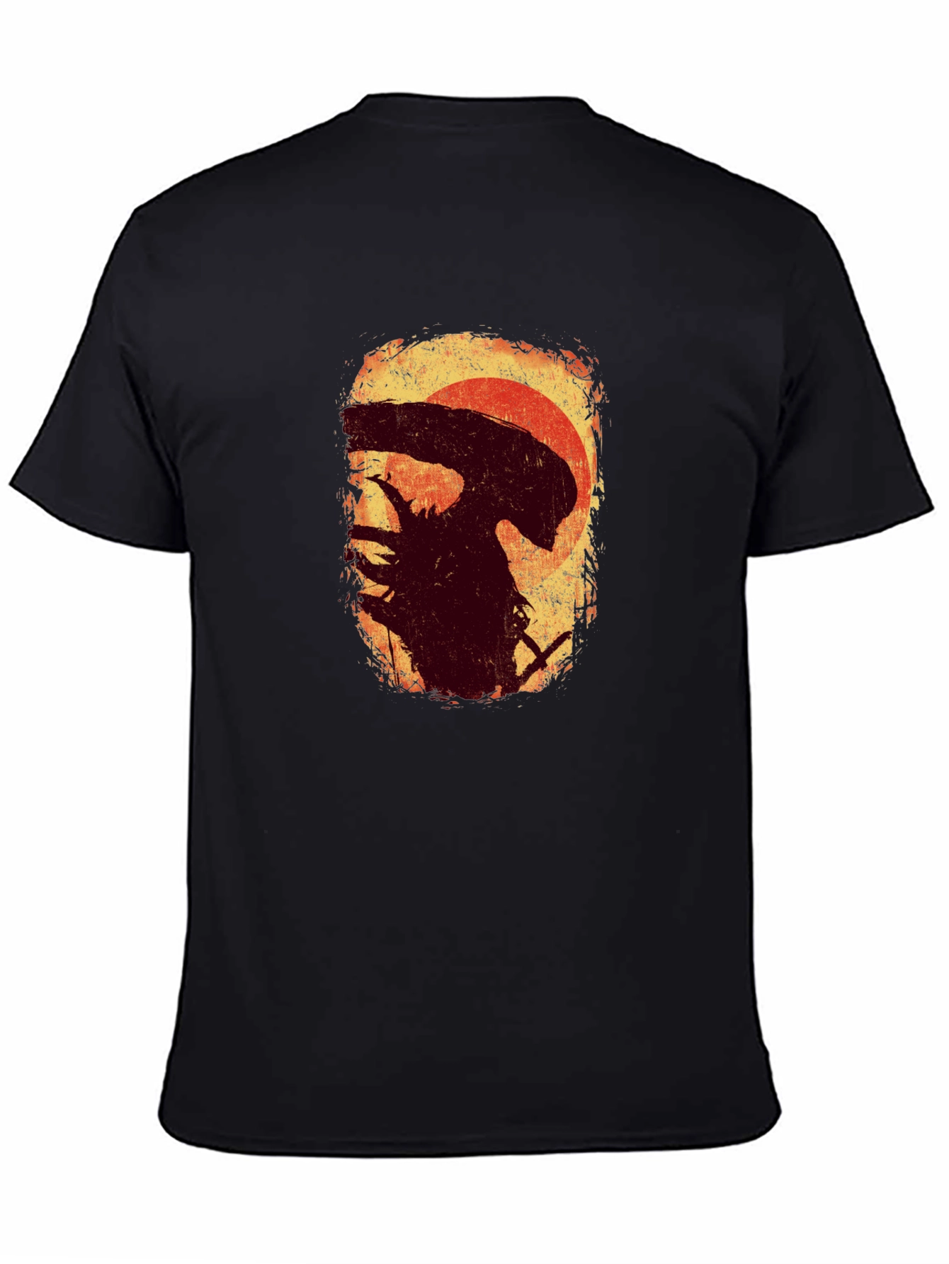 Alien Silhouette T-Shirt - Sci-Fi Graphic Tee