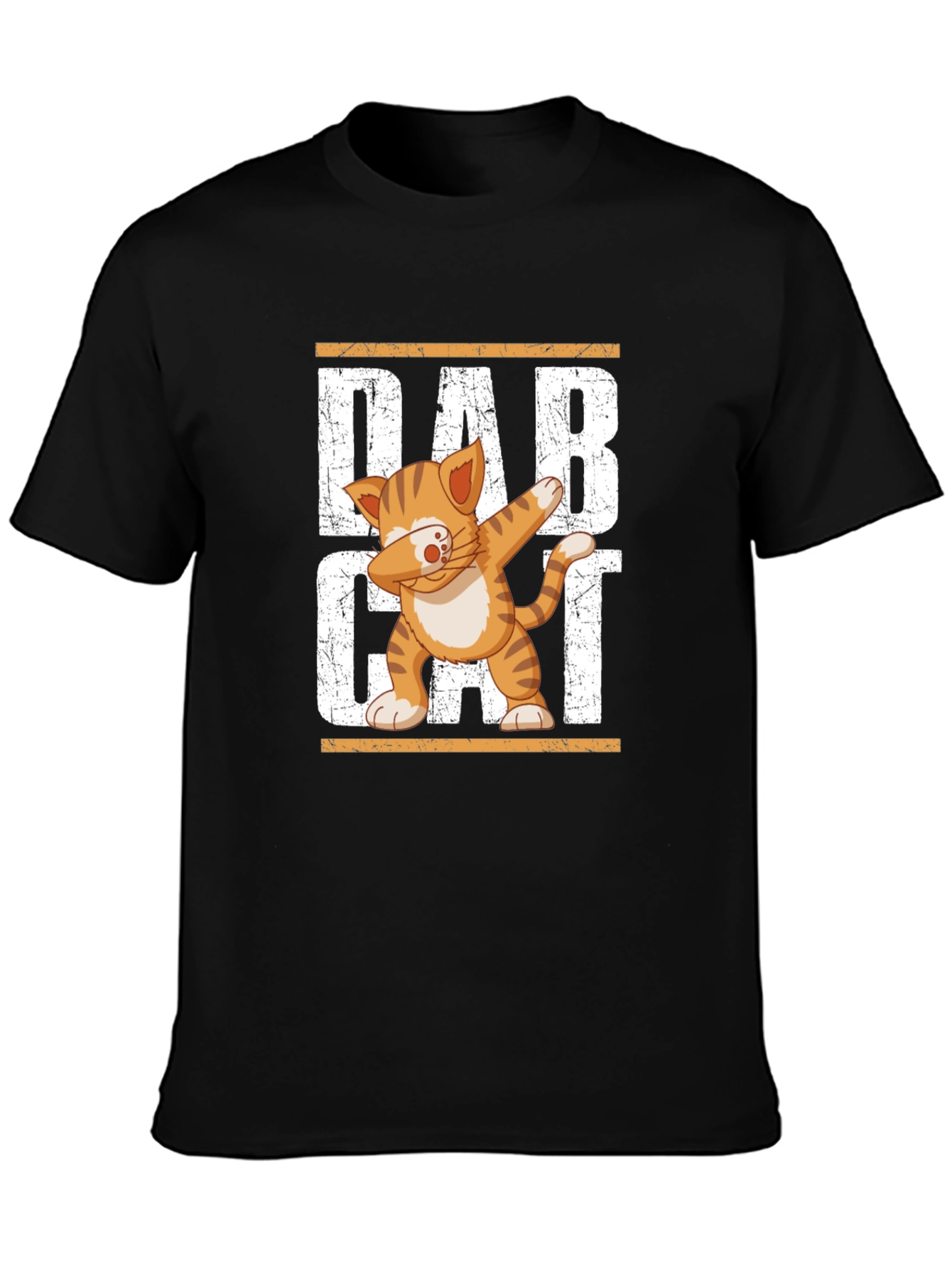 Dabbing Cat Graphic T-Shirt