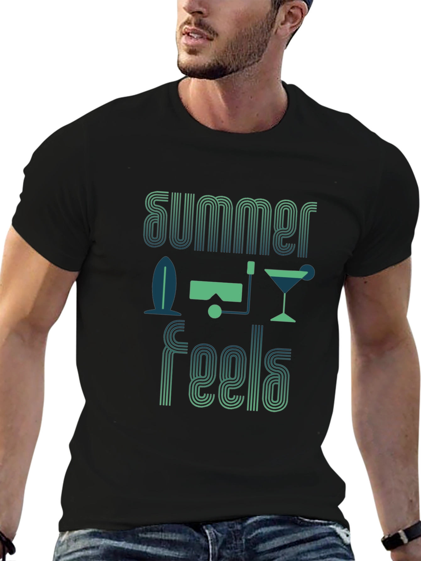 Summer Feels Graphic T-Shirt