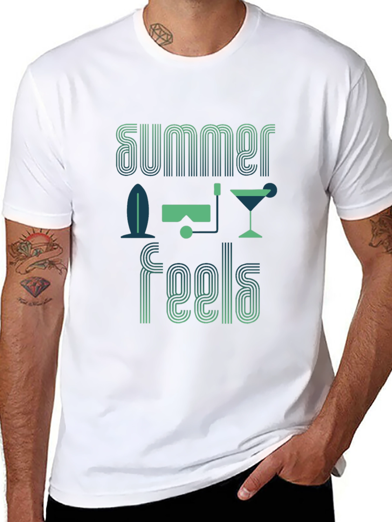 Summer Feels Graphic T-Shirt