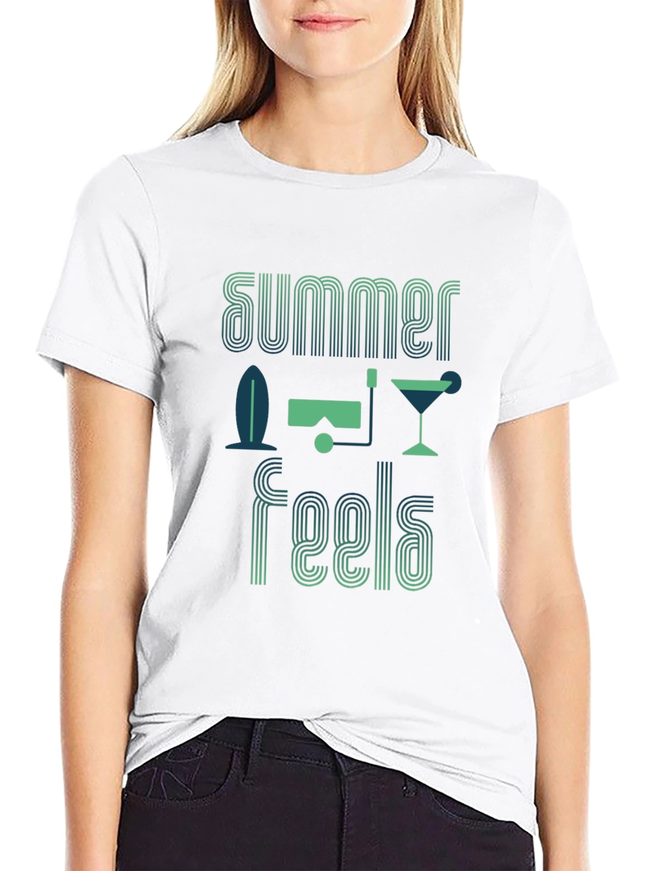 Summer Feels Graphic T-Shirt