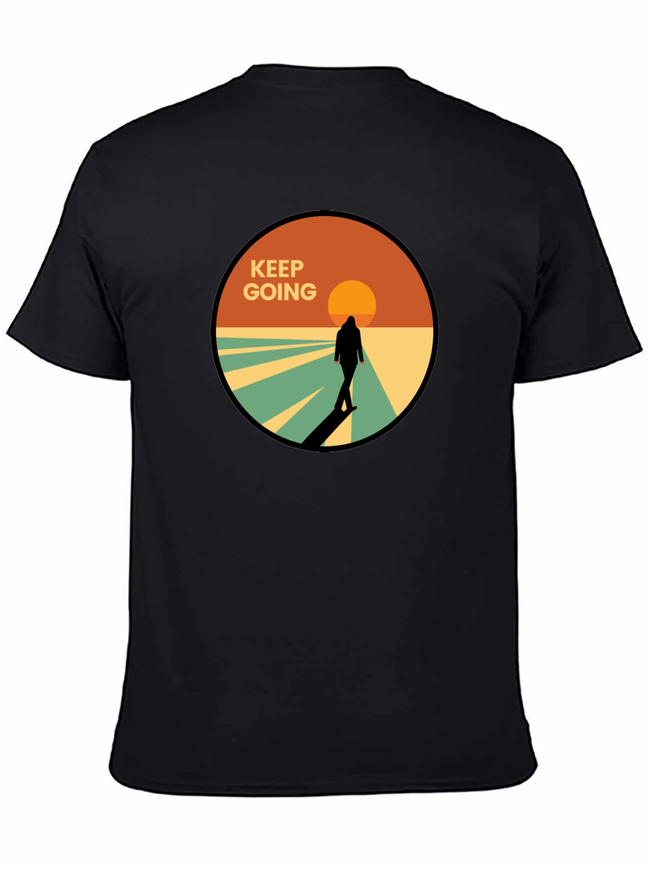 Keep Going Graphic Tee - Motivational T-Shirt