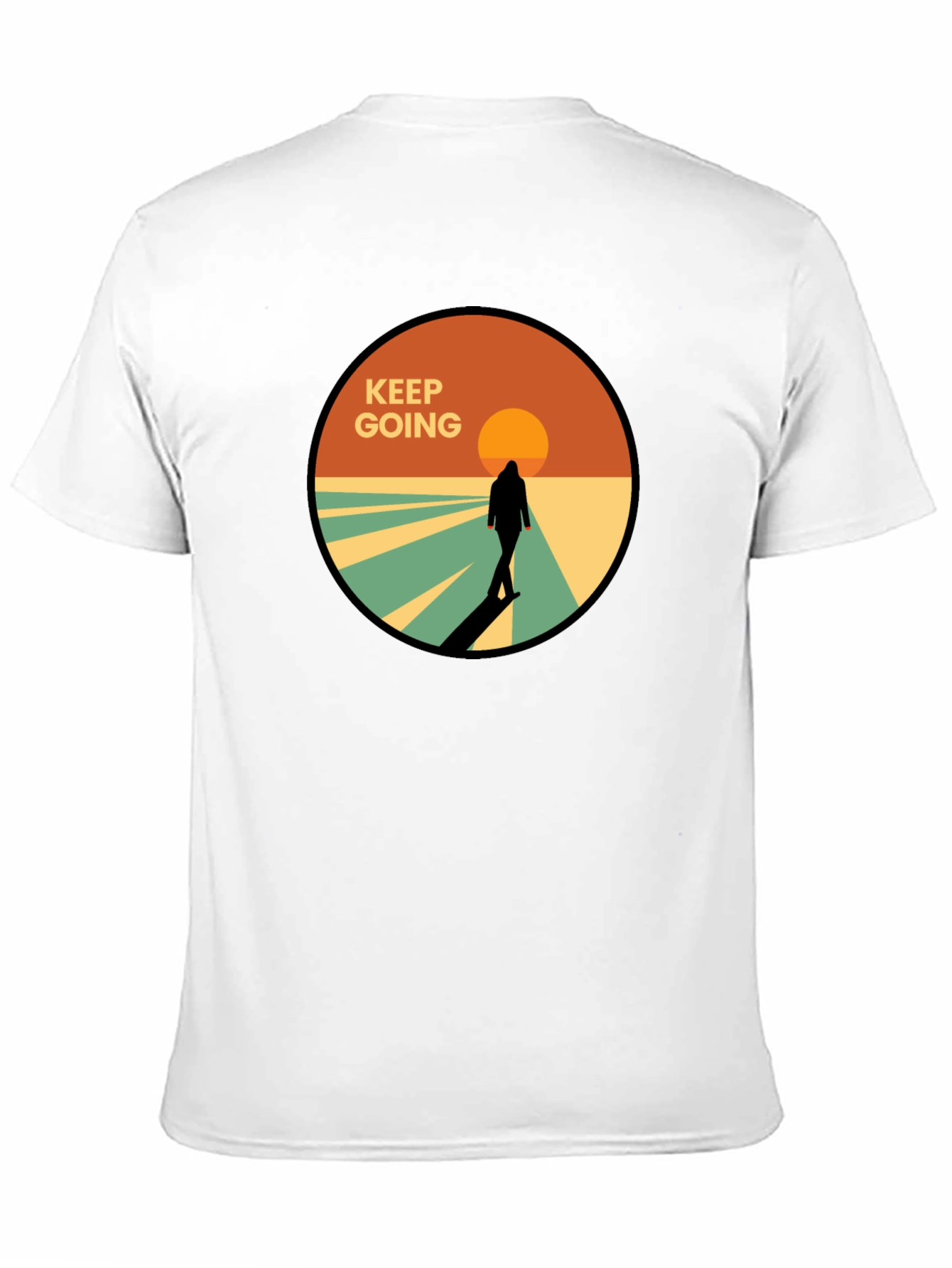Keep Going Graphic Tee - Motivational T-Shirt