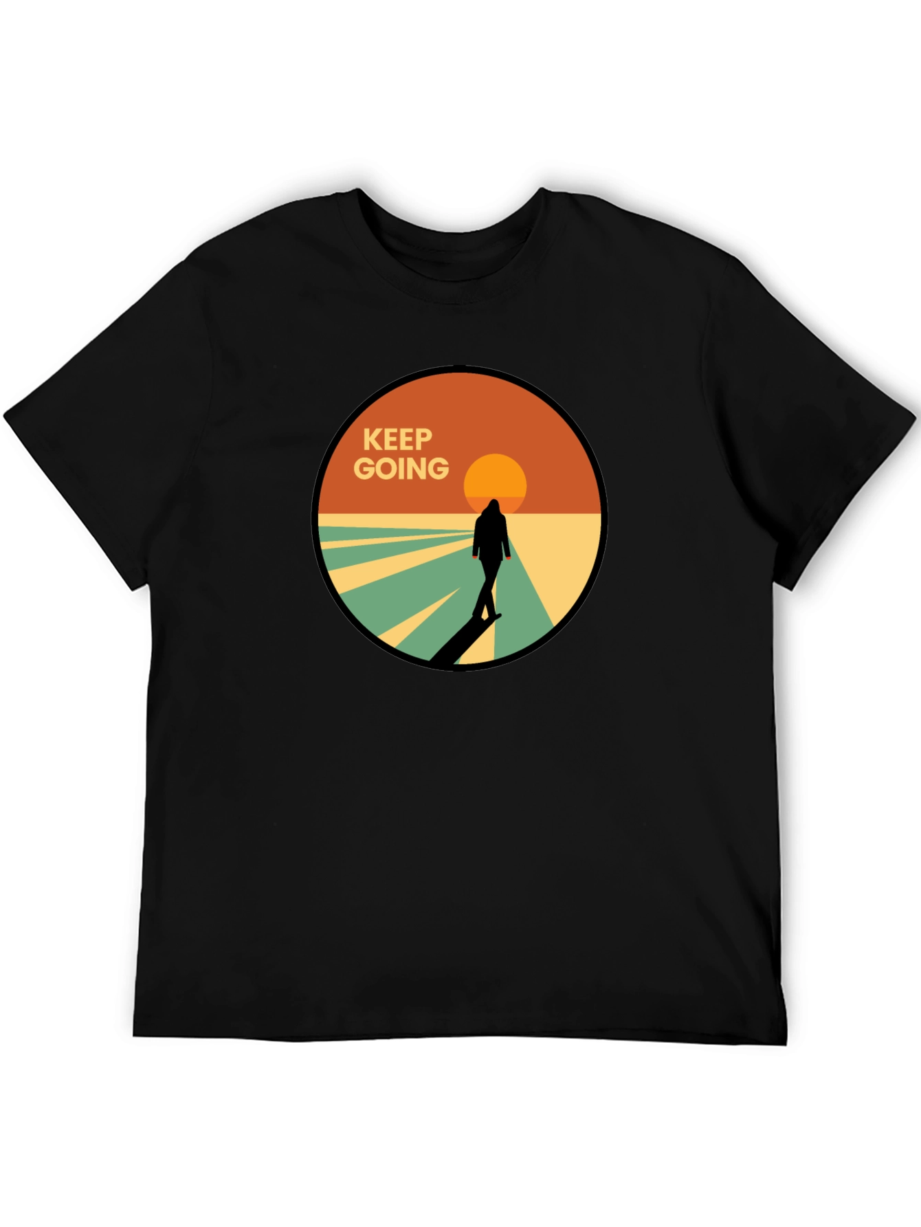Keep Going Graphic Tee - Motivational T-Shirt