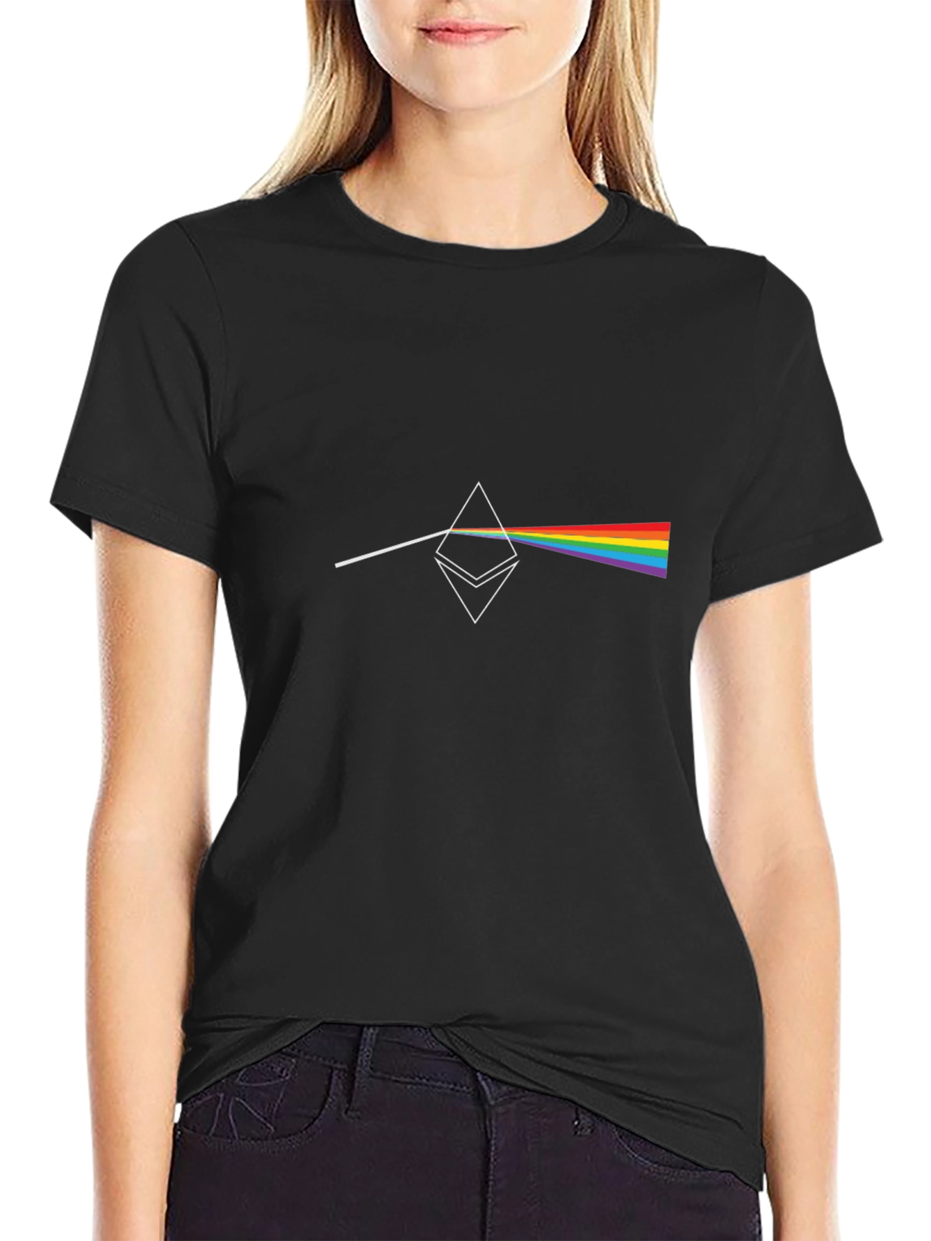 Ethereum Prism T-Shirt - Crypto Fashion