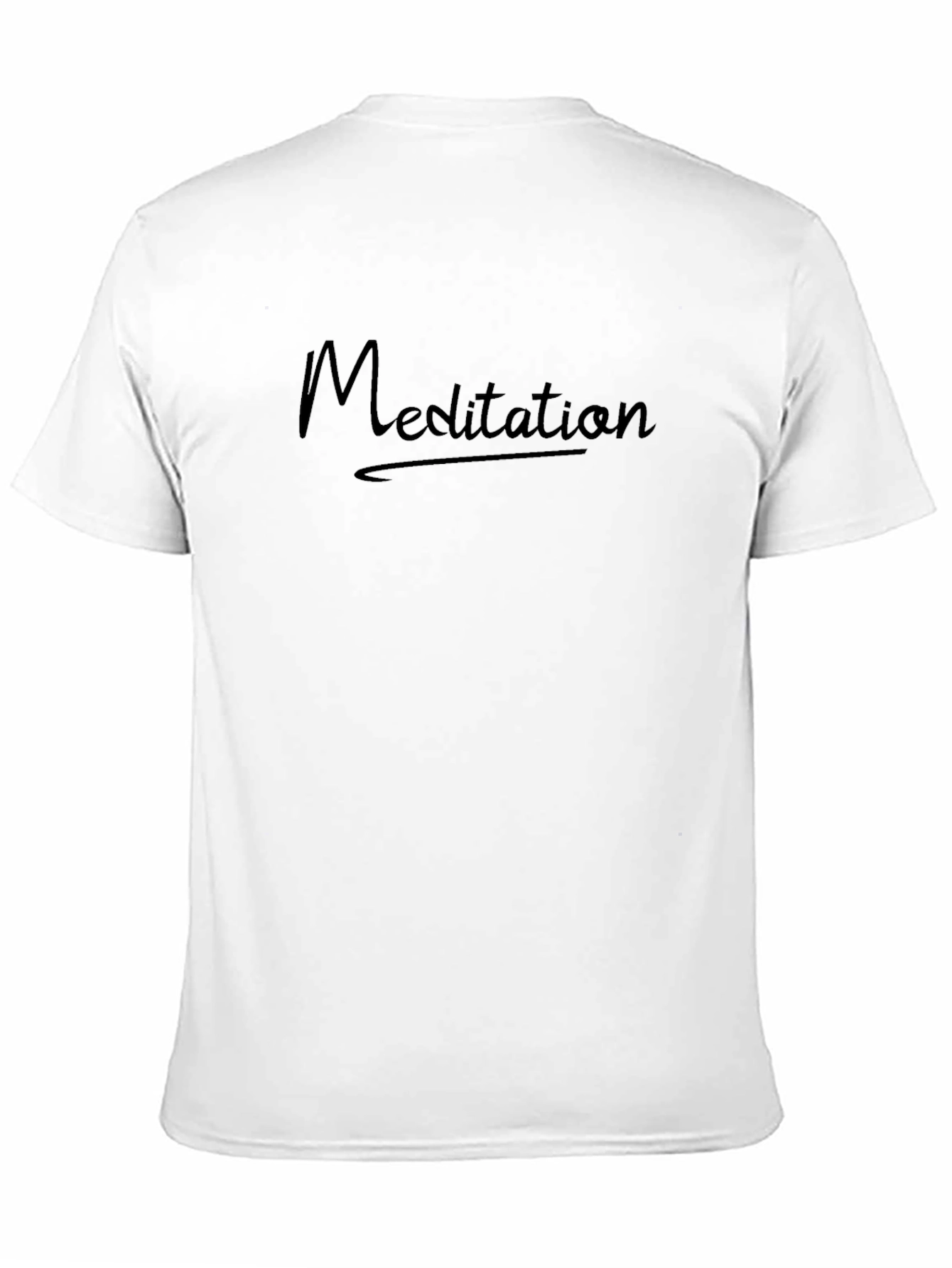 Meditation T-Shirt - Relaxed Fit - Black