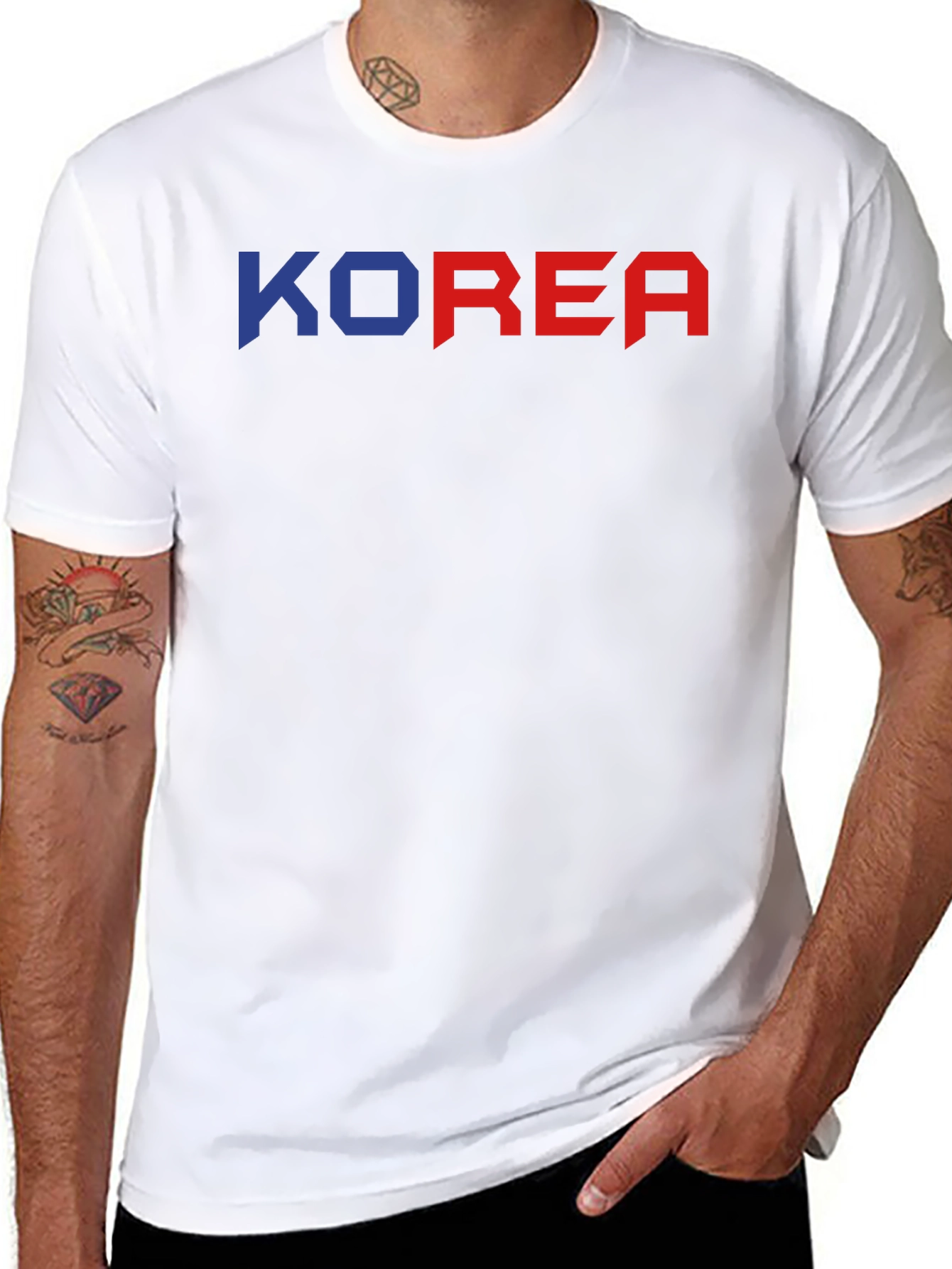 Korea Tee - Sportswear Graphic T-Shirt