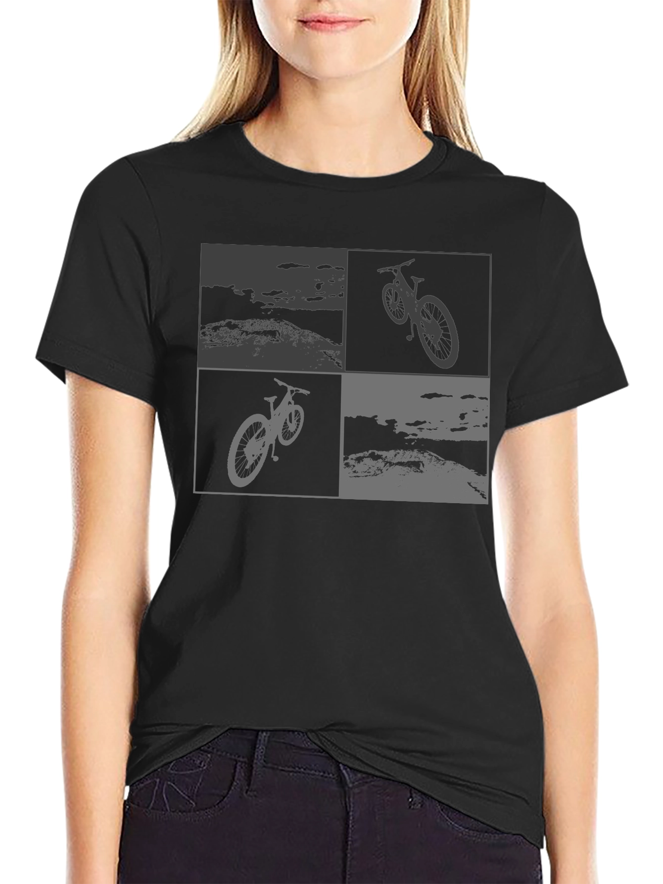 Mountain Bike Graphic Tee - Ride in Style