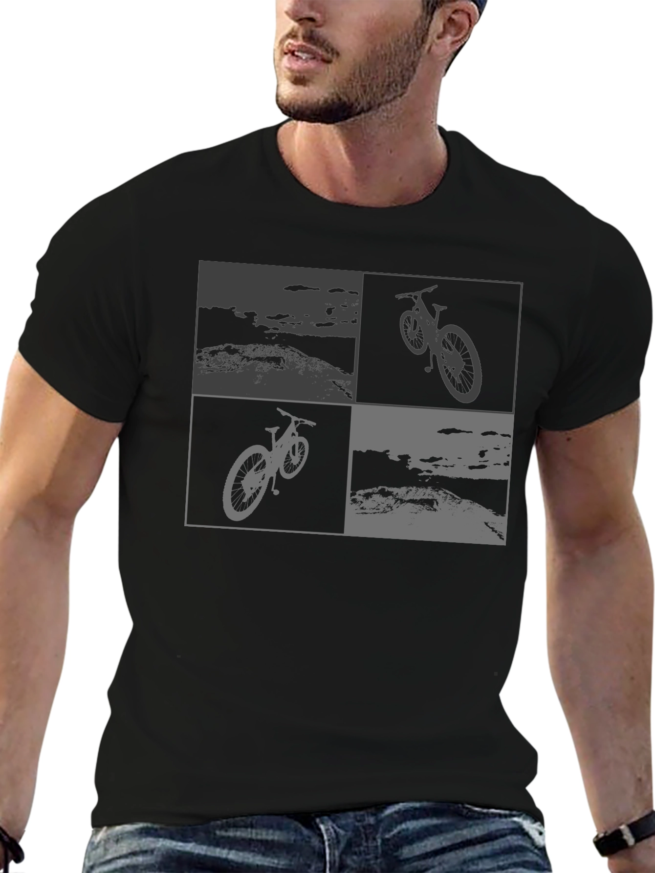 Mountain Bike Graphic Tee - Ride in Style