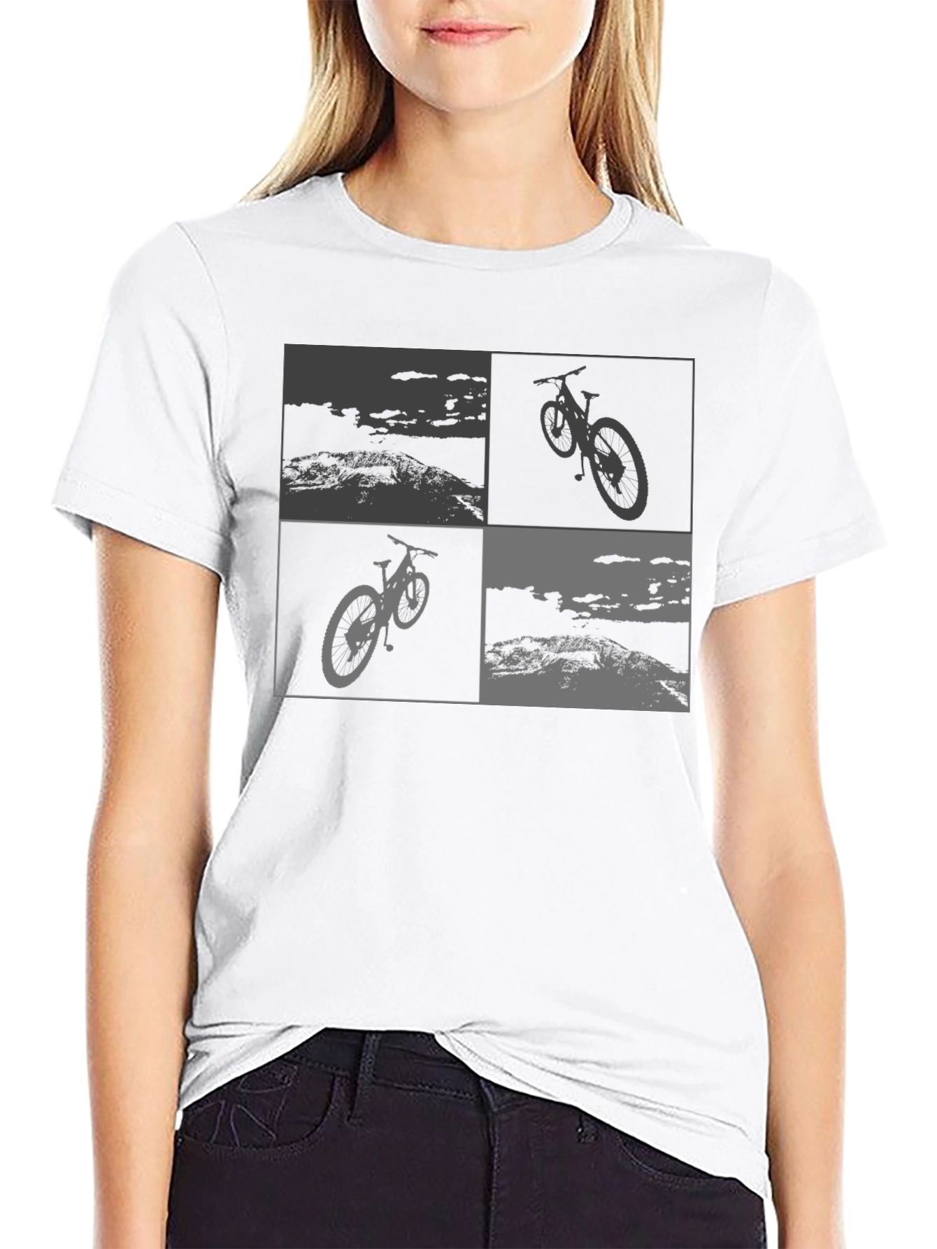 Mountain Bike Graphic Tee - Ride in Style