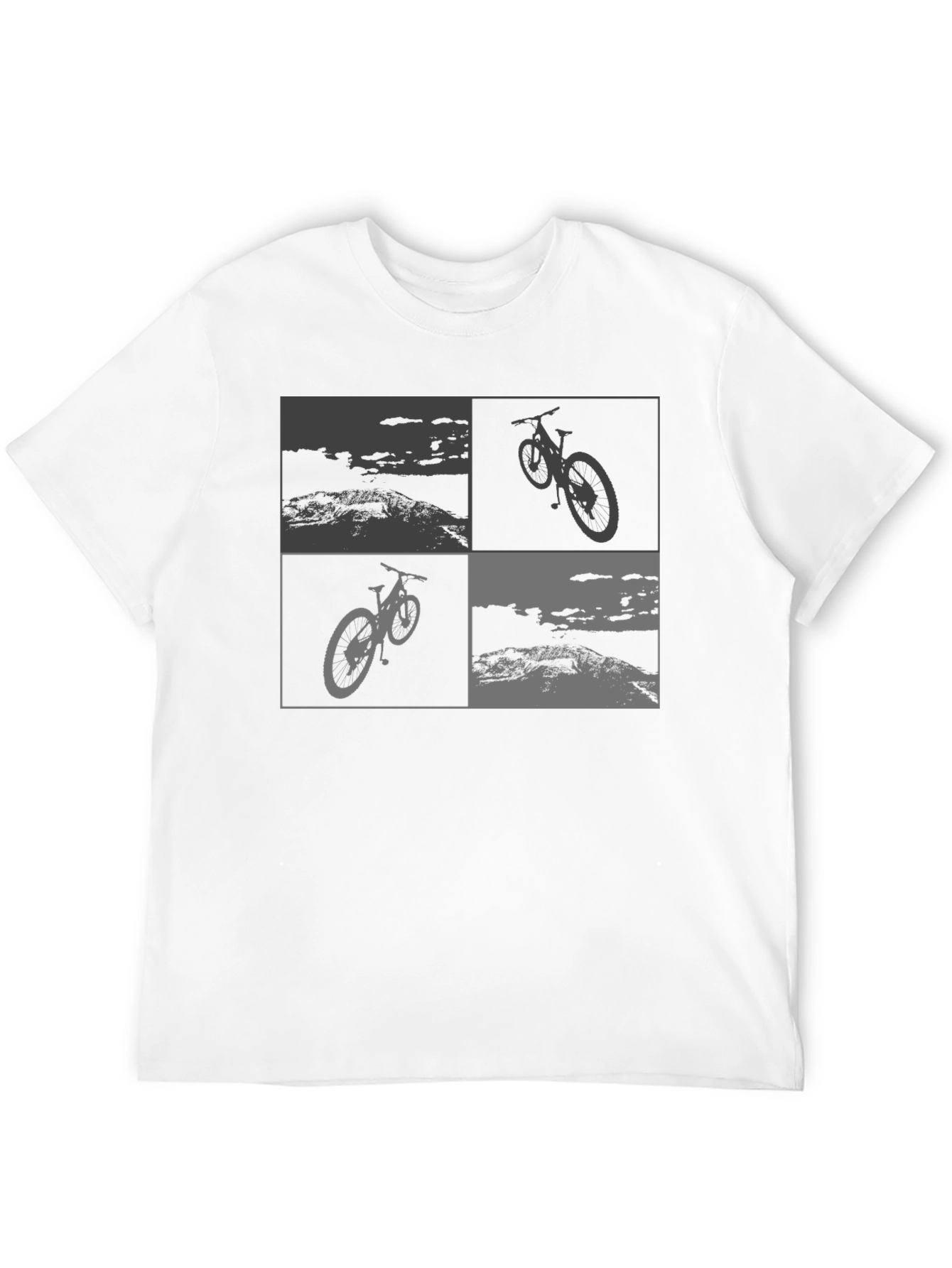 Mountain Bike Graphic Tee - Ride in Style