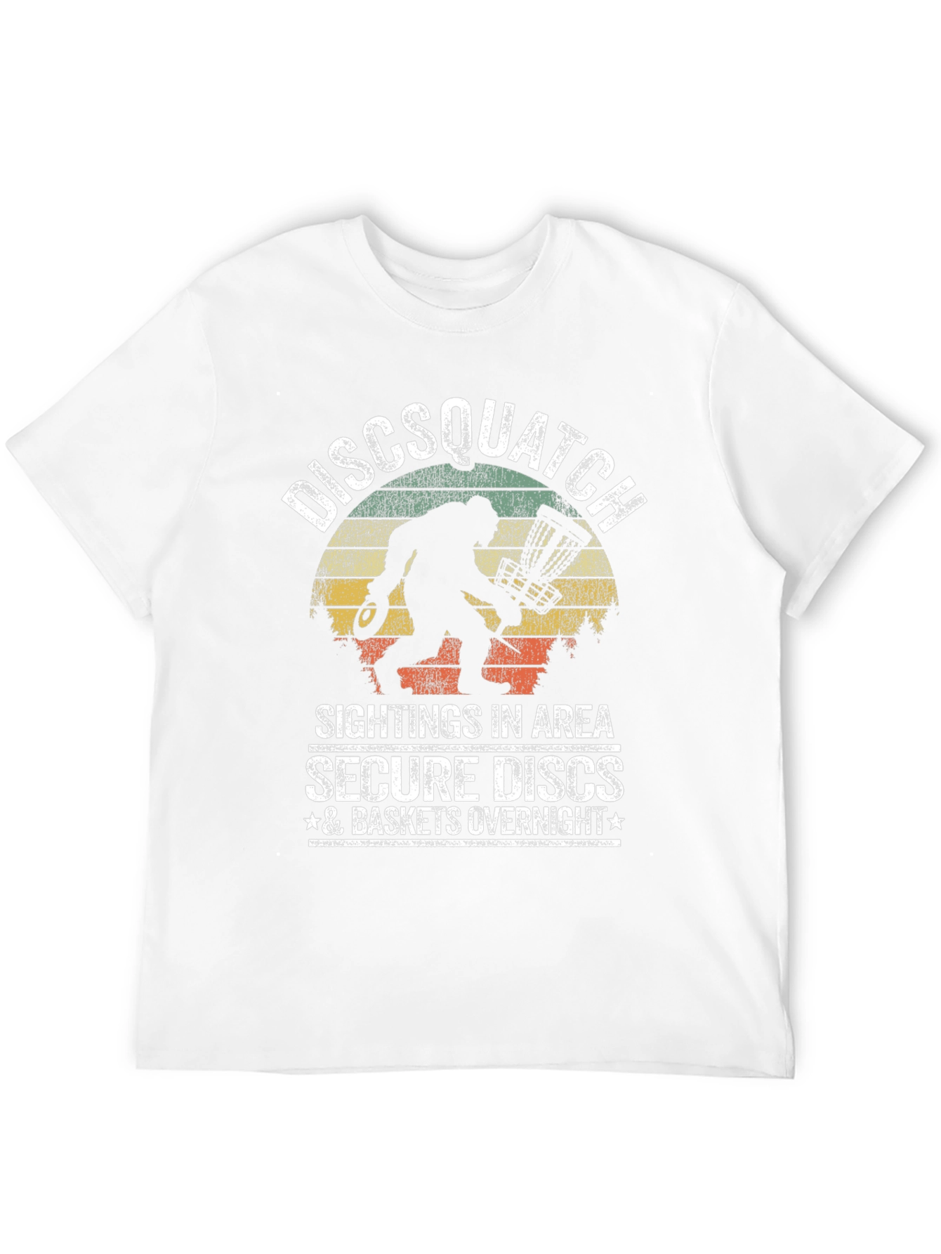 Discsquatch Graphic T-Shirt - Secure Your Discs!