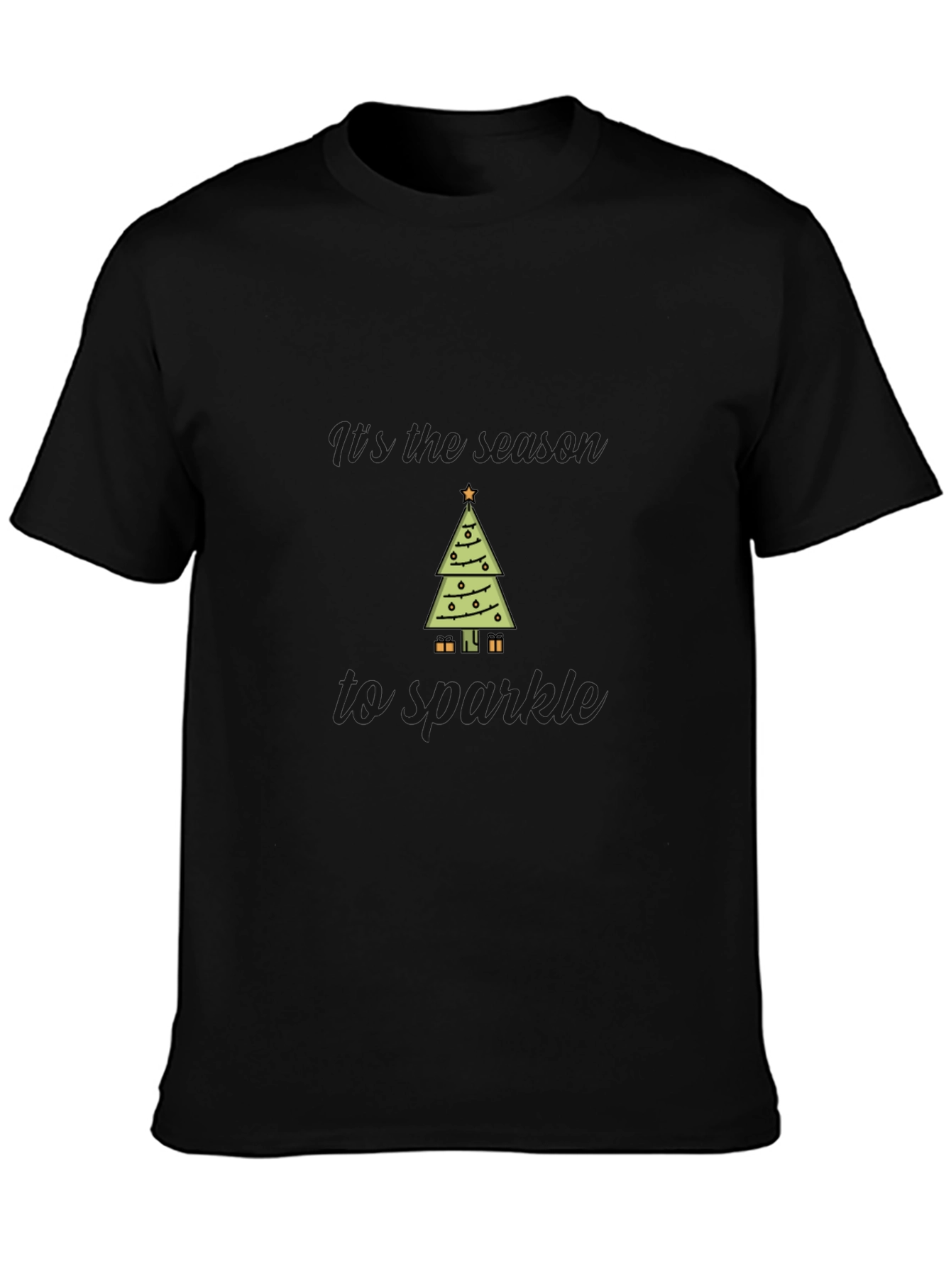 Christmas Tree Graphic T-Shirt