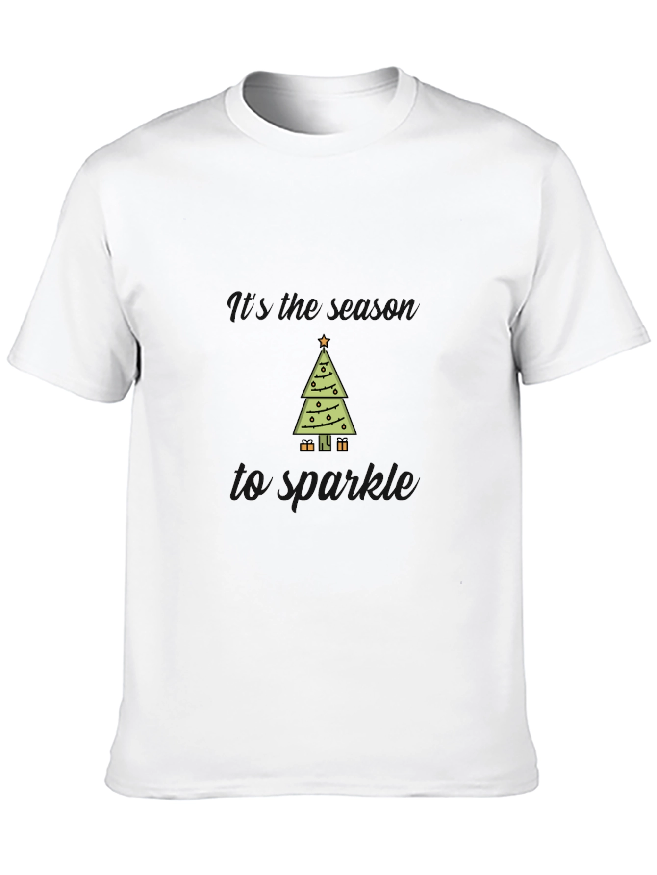Christmas Tree Graphic T-Shirt