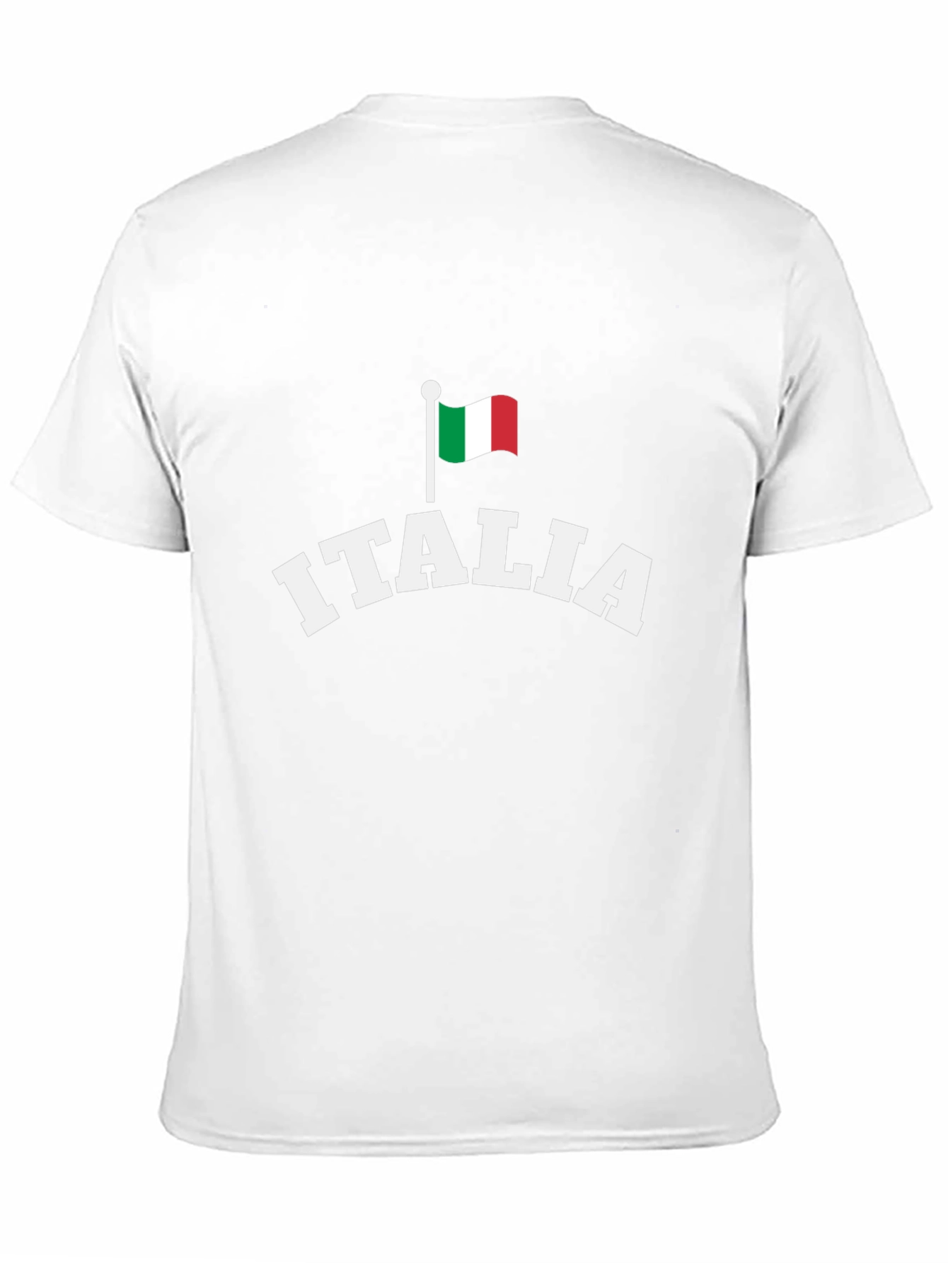 Italia Flag Graphic Tee - Black Italian Pride T-Shirt