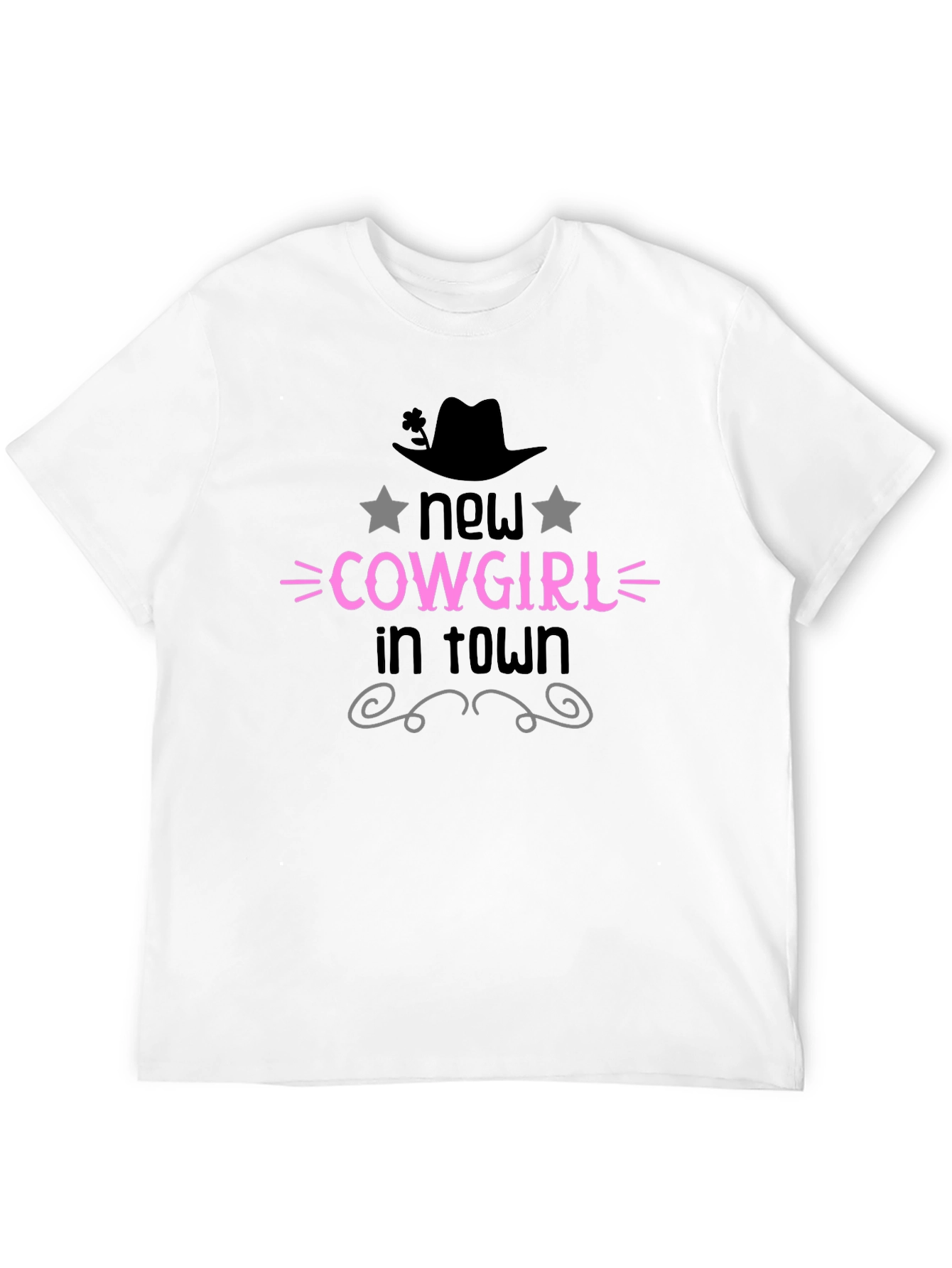 New Cowgirl in Town Tee