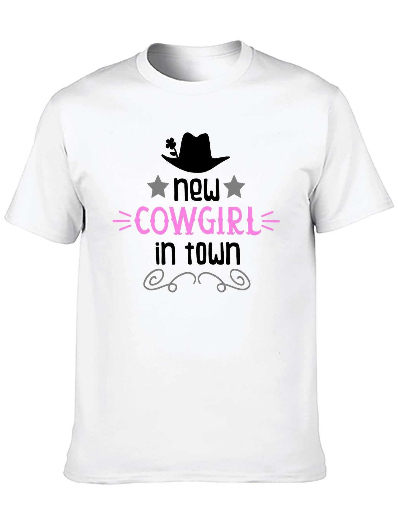 New Cowgirl in Town Tee