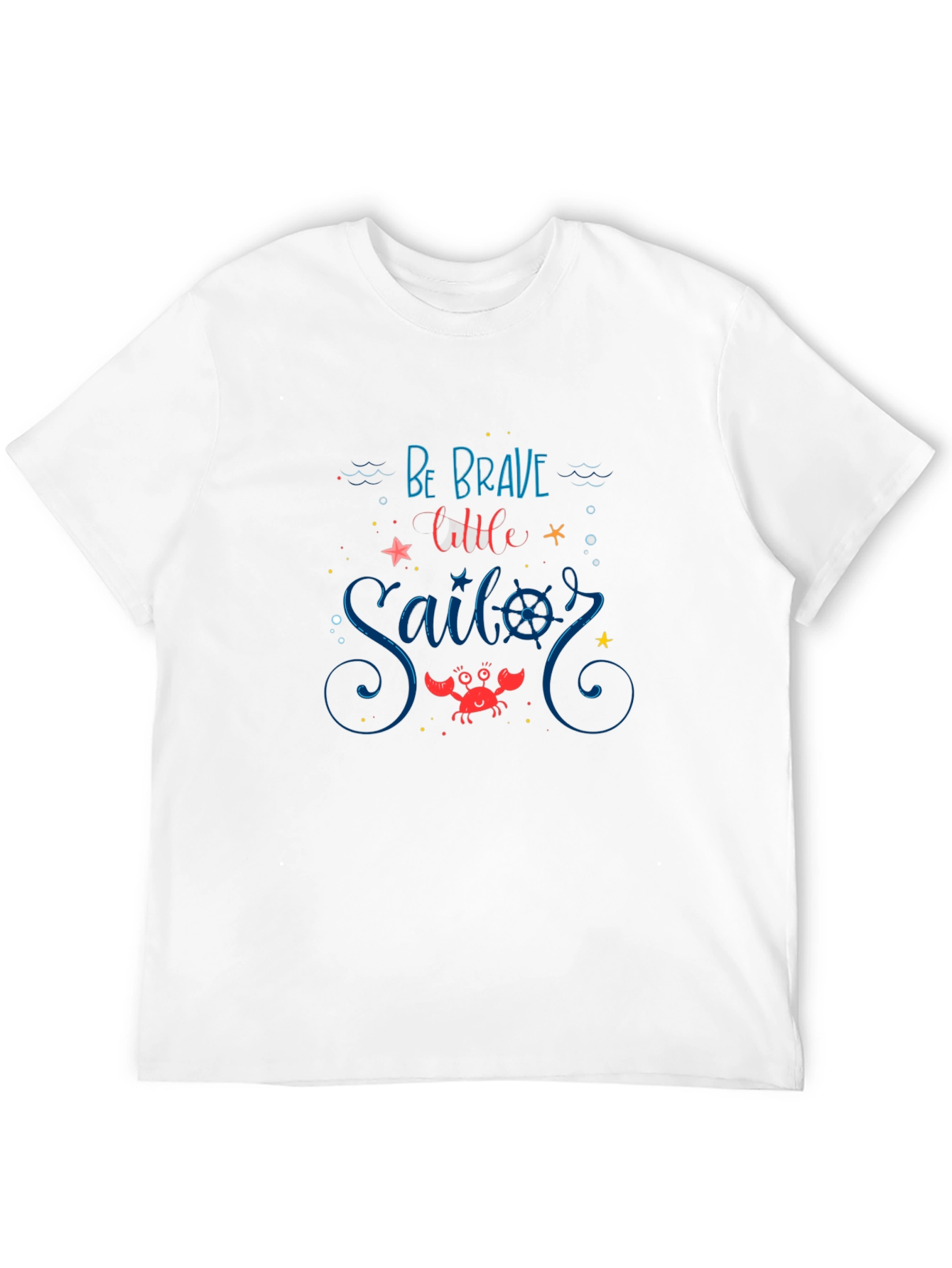 Be Brave Little Sailor Graphic Tee