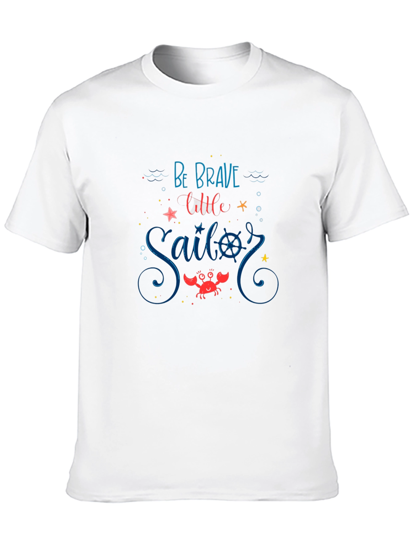 Be Brave Little Sailor Graphic Tee