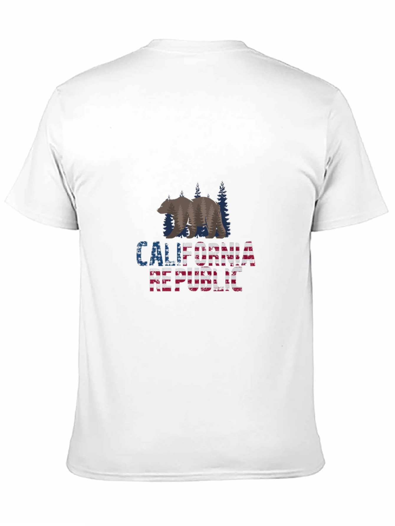 California Republic Bear T-Shirt - Black