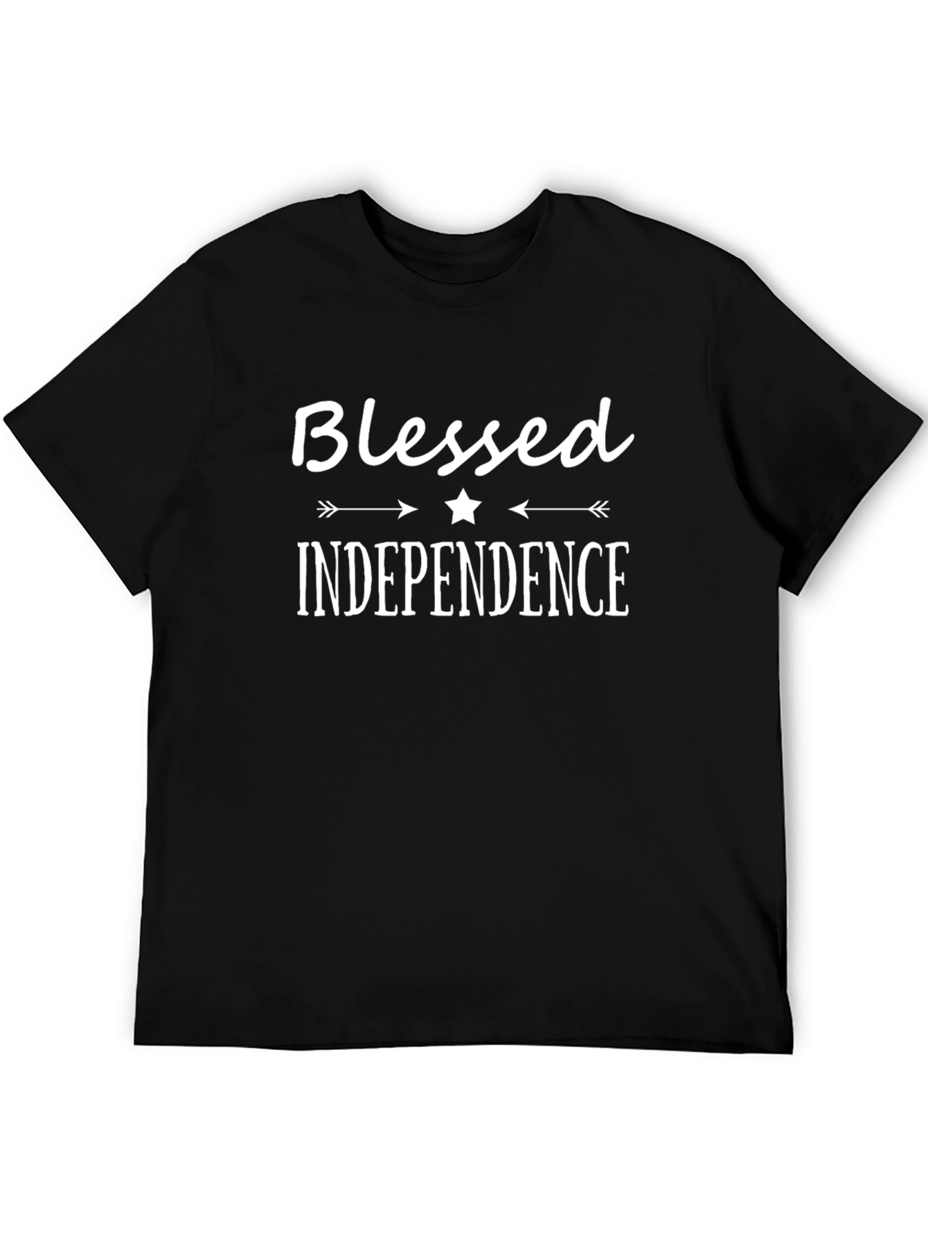 Blessed Independence Graphic T-Shirt
