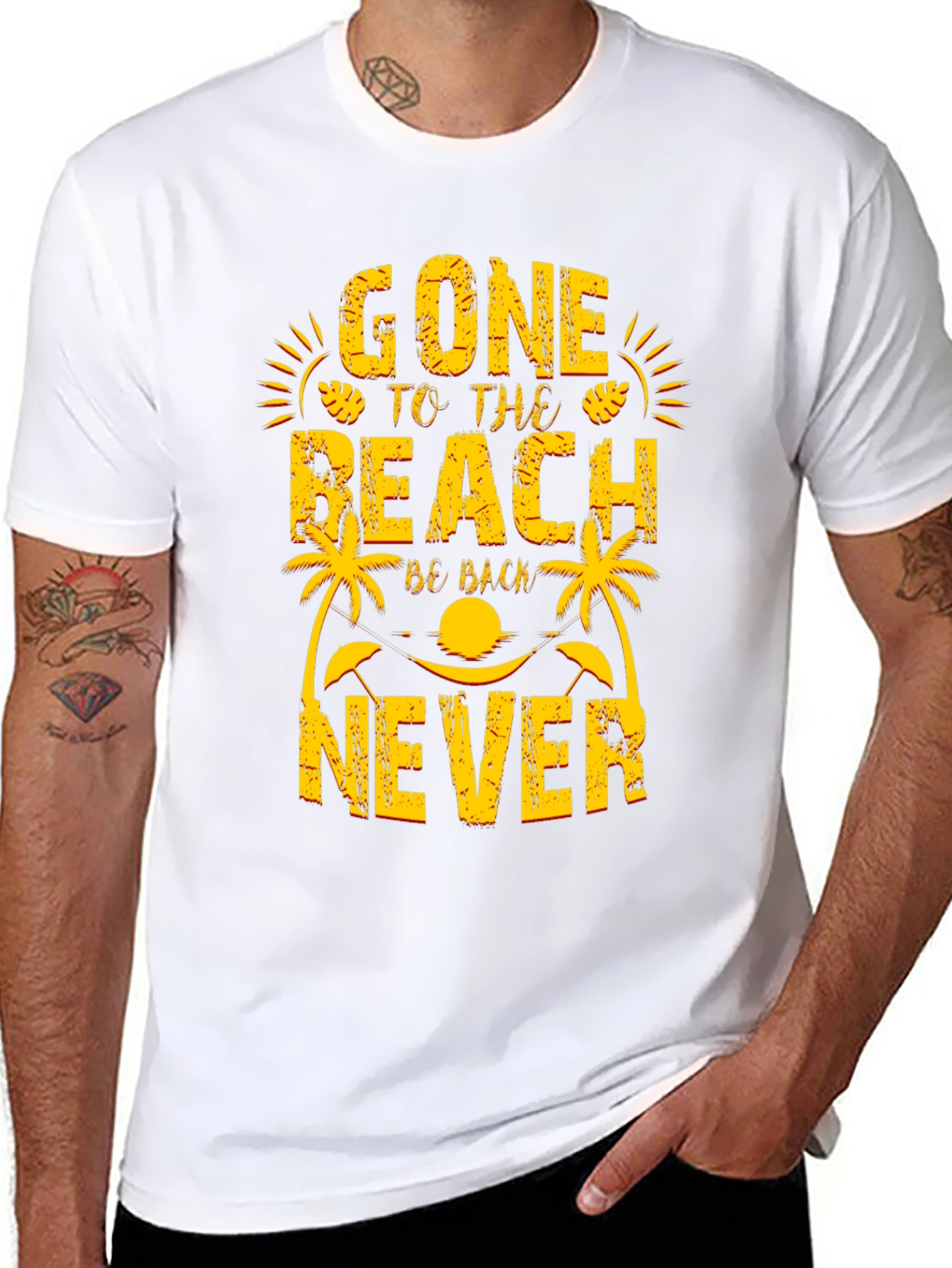 Gone to the Beach T-Shirt - Vacation Mode On!