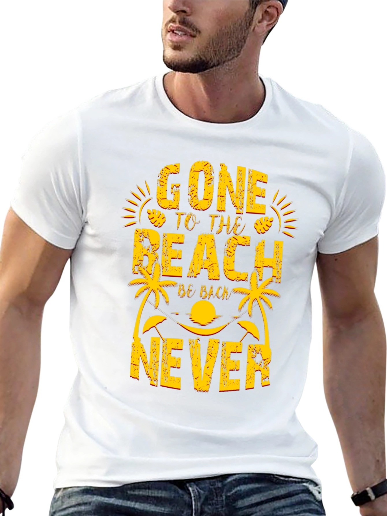 Gone to the Beach T-Shirt - Vacation Mode On!