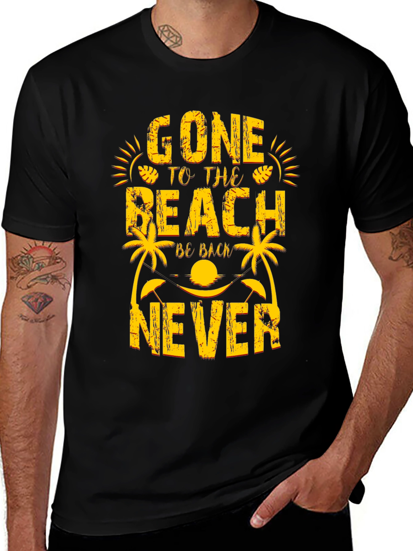 Gone to the Beach T-Shirt - Vacation Mode On!