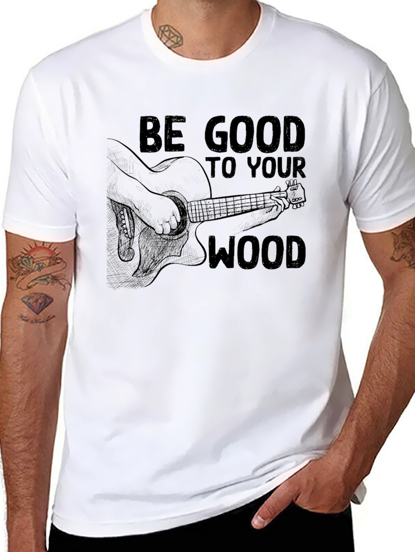 Be Good To Your Wood Graphic T-Shirt