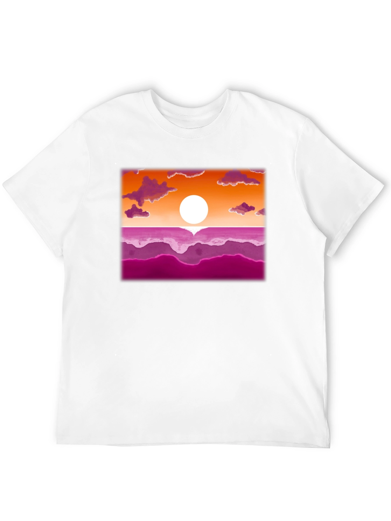 Lesbian Pride Sunset T-Shirt