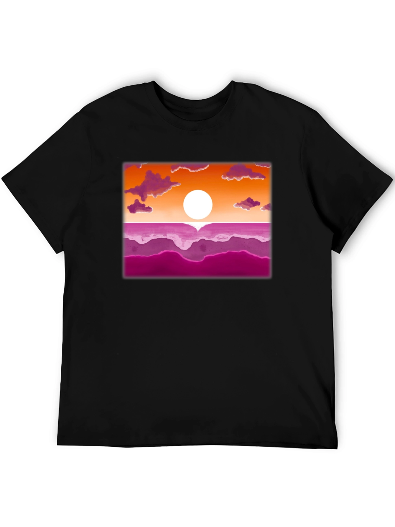 Lesbian Pride Sunset T-Shirt
