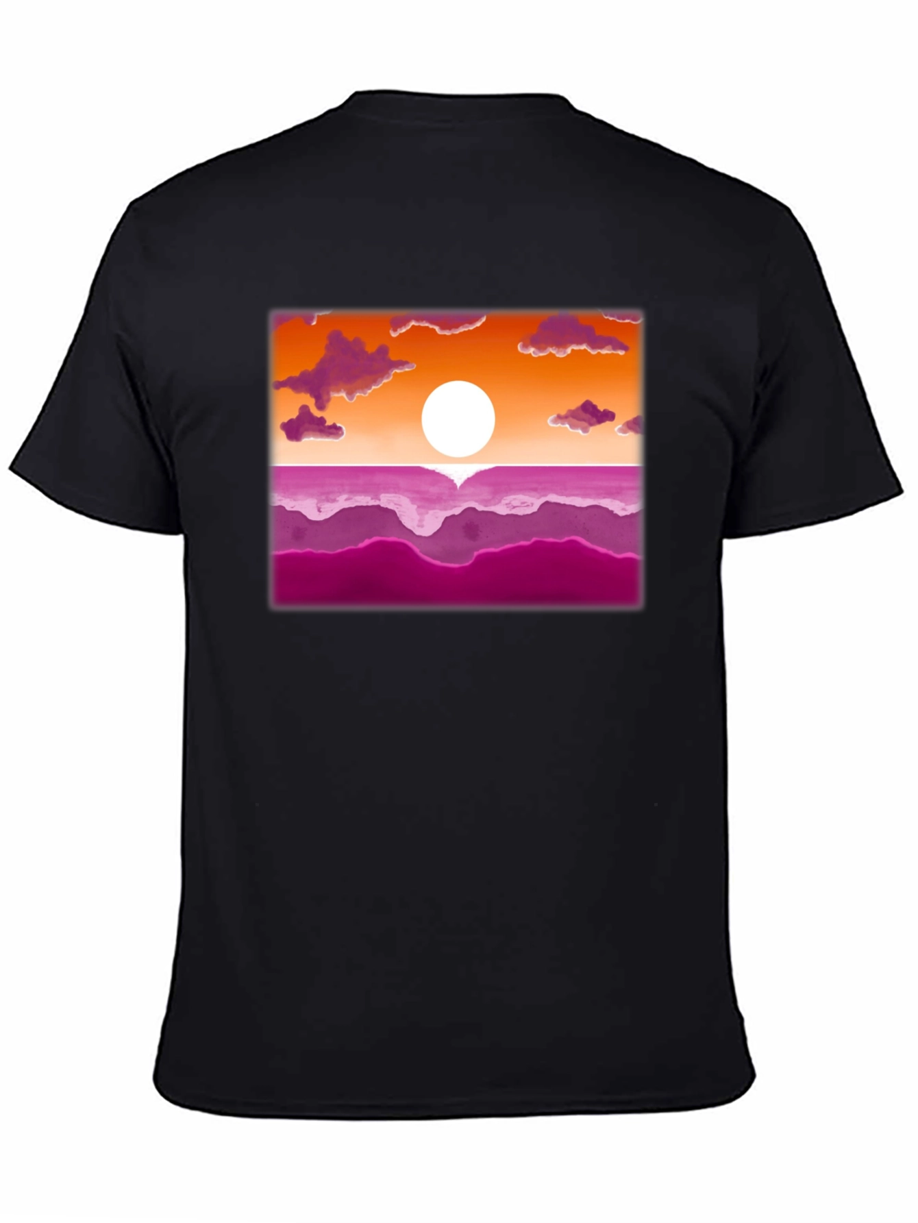 Lesbian Pride Sunset T-Shirt