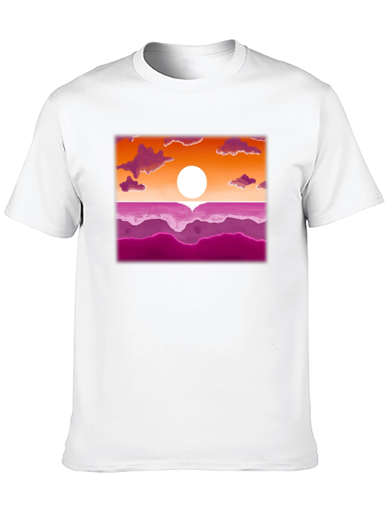 Lesbian Pride Sunset T-Shirt
