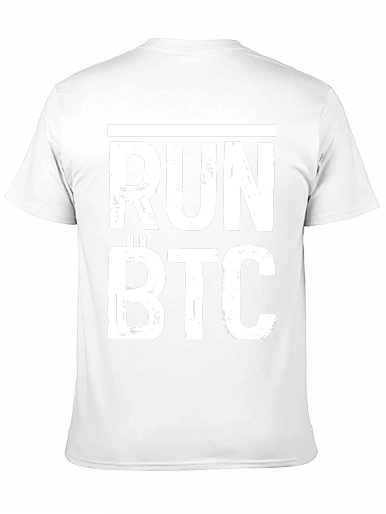 Run BTC Bitcoin Crypto T-Shirt