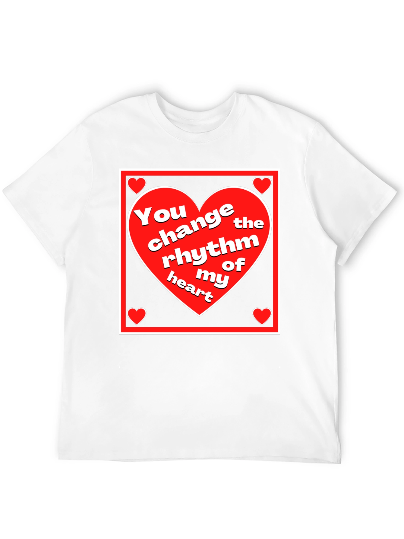 Rhythm of My Heart Graphic Tee - Black