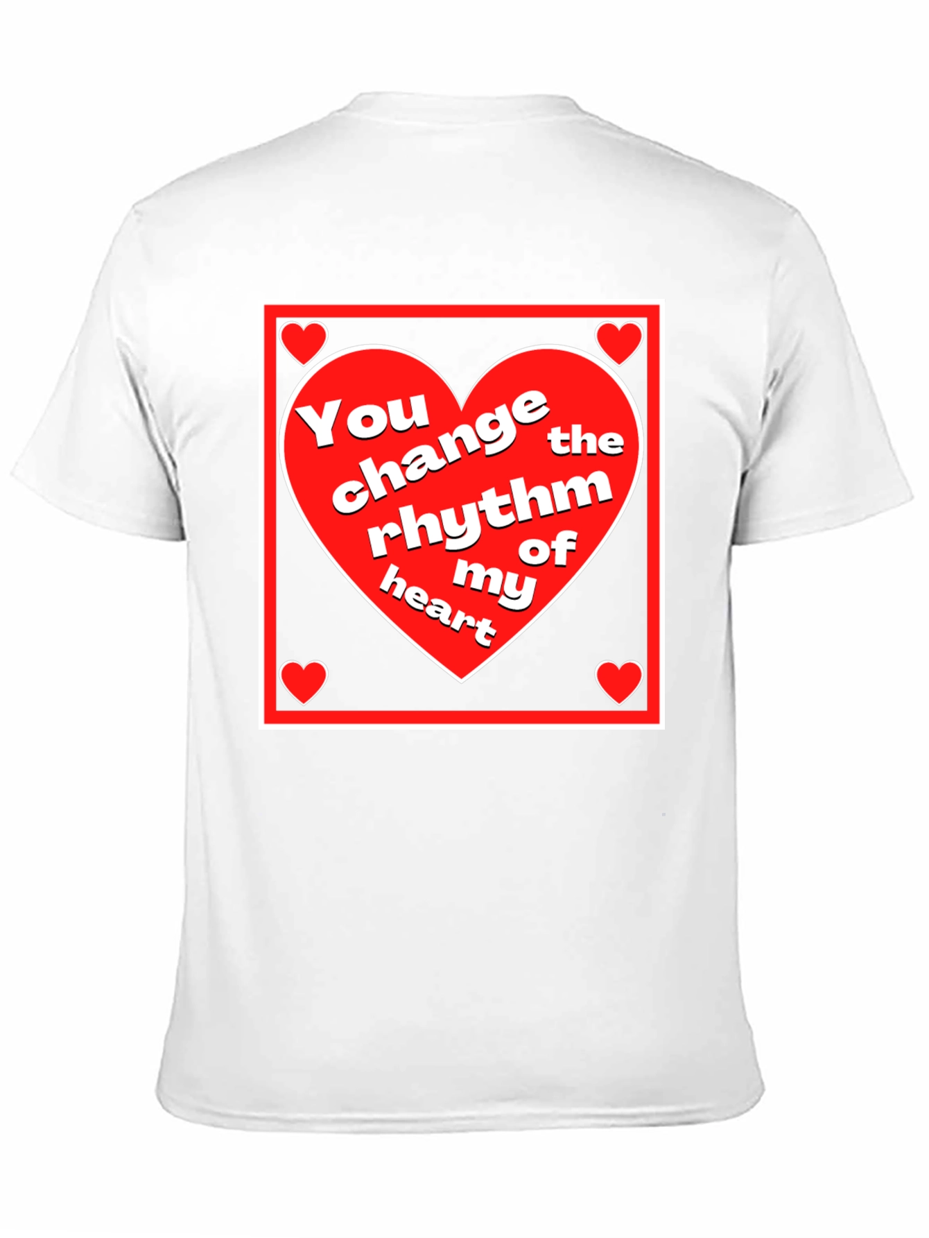 Rhythm of My Heart Graphic Tee - Black
