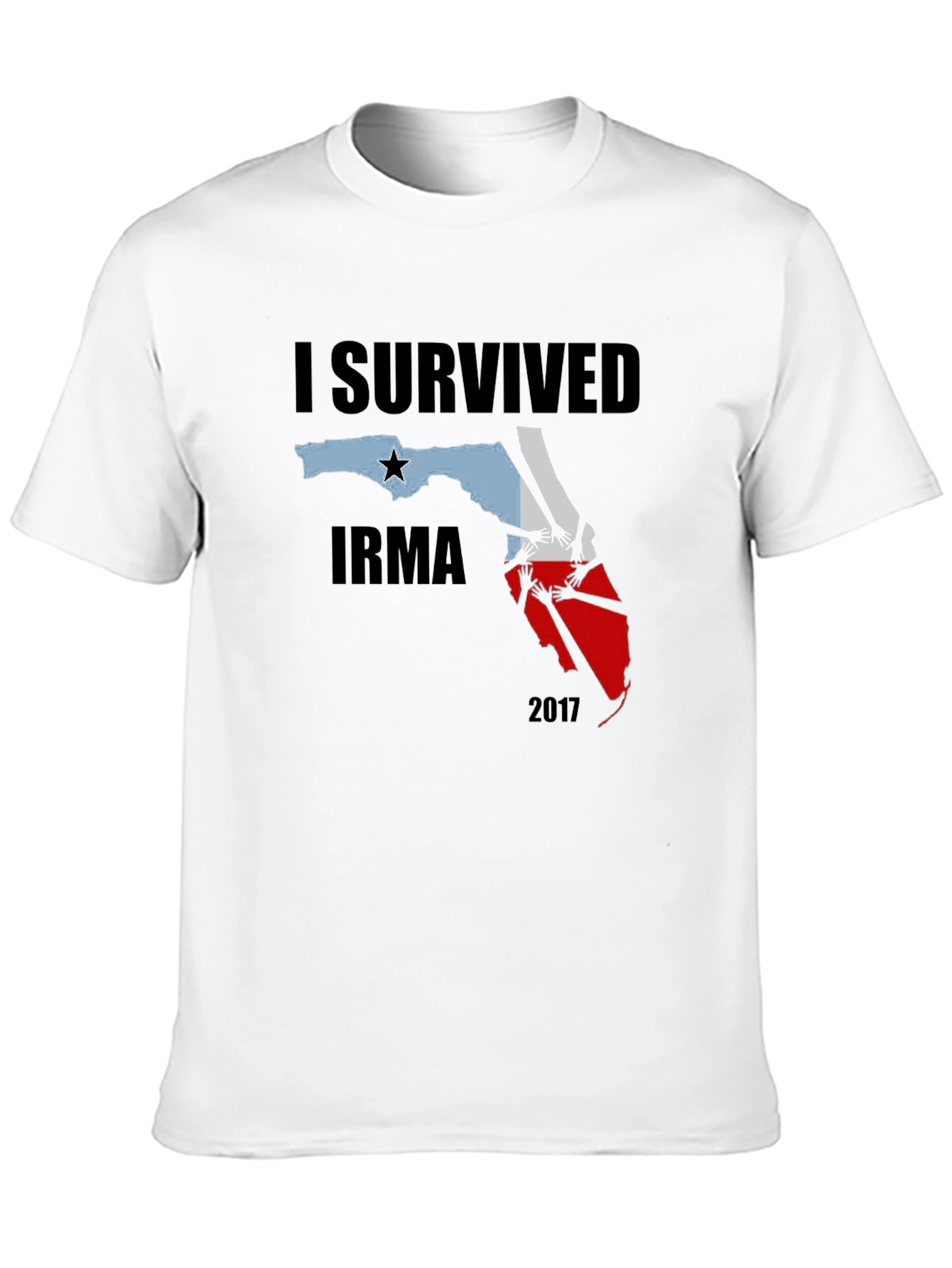 I Survived Irma 2017 Graphic T-Shirt