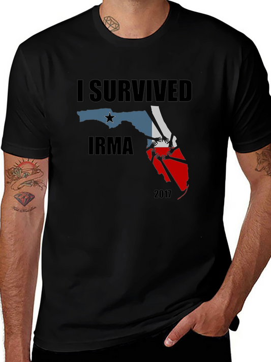 I Survived Irma 2017 Graphic T-Shirt