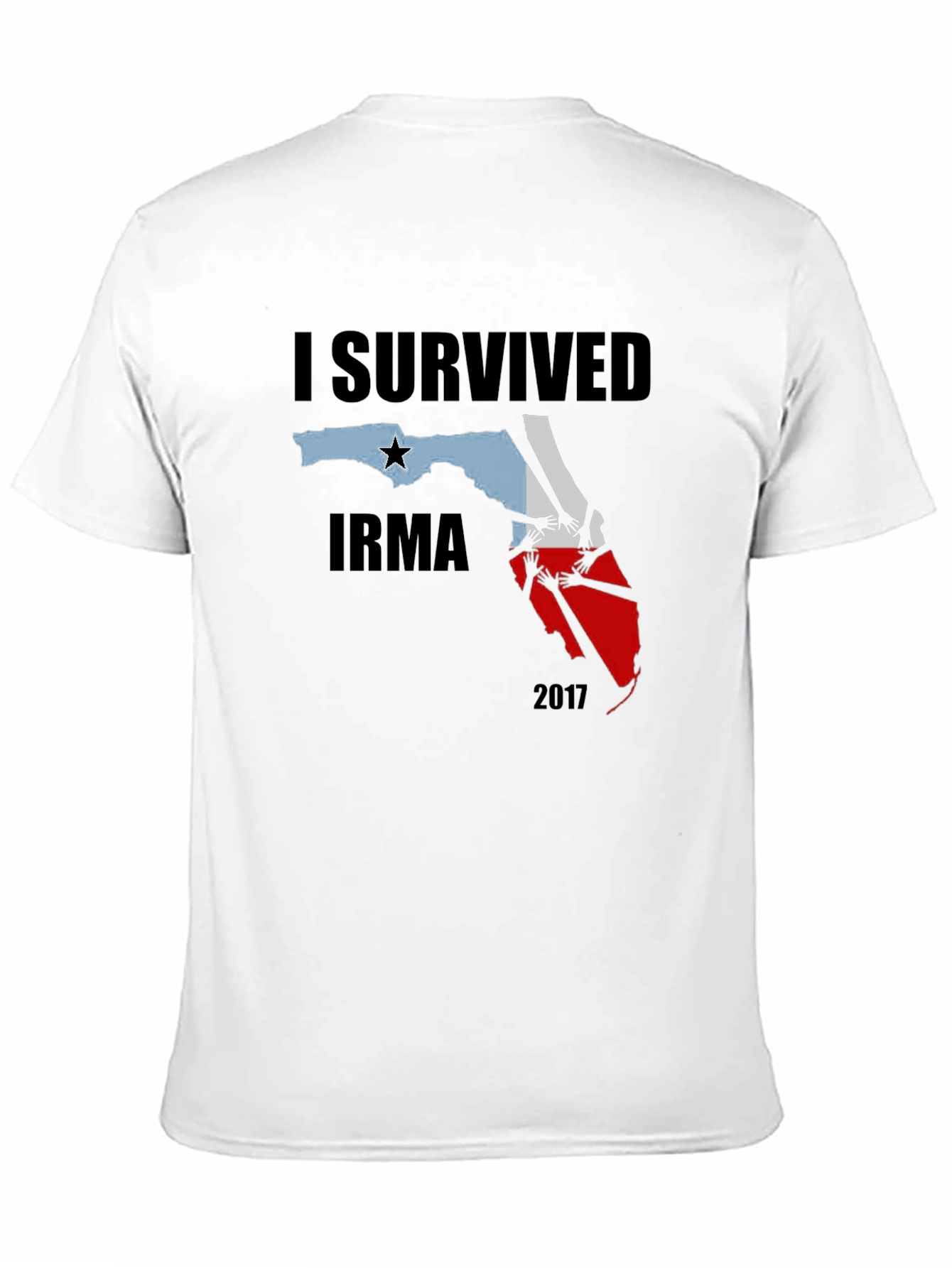 I Survived Irma 2017 Graphic T-Shirt