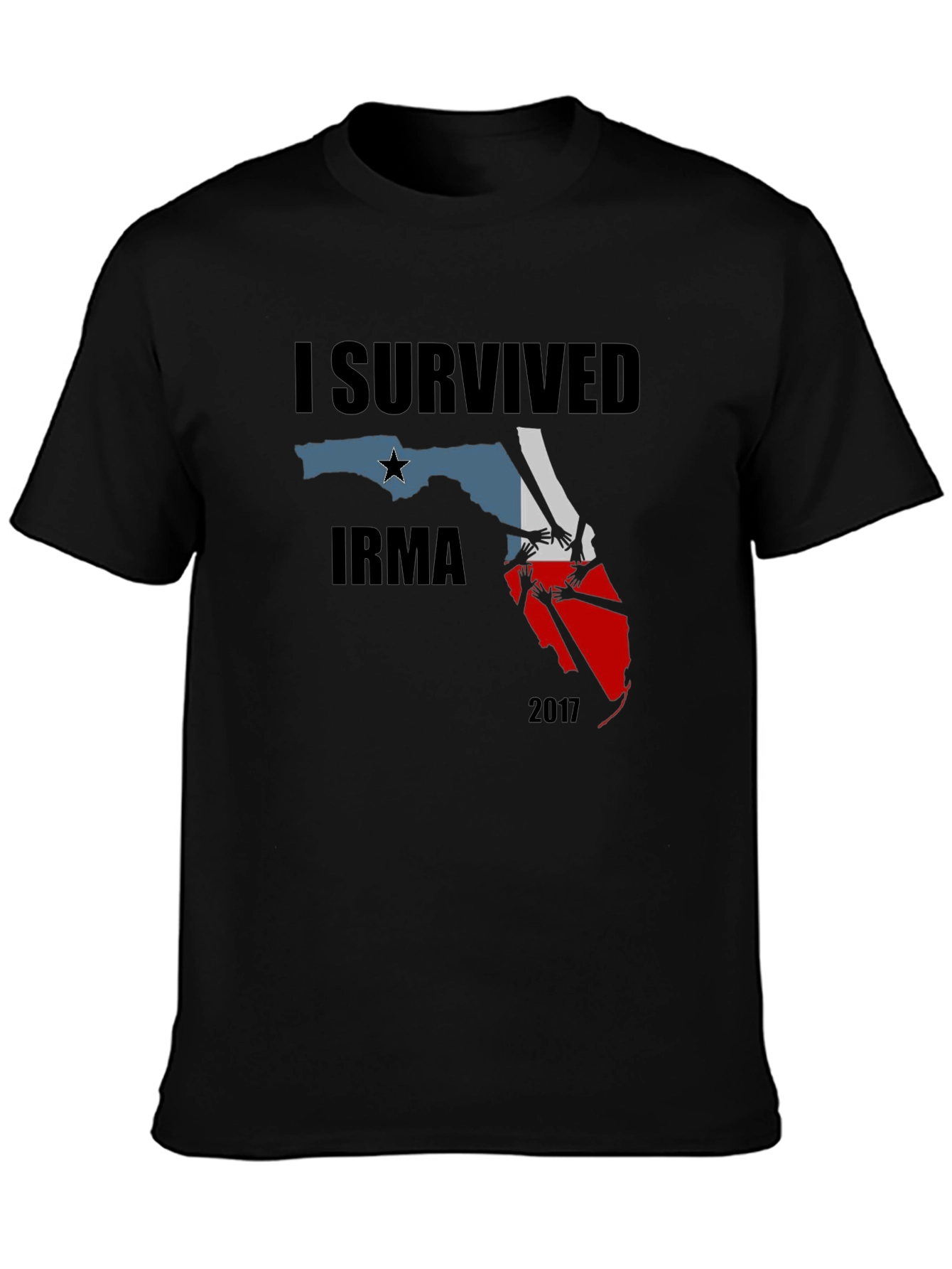 I Survived Irma 2017 Graphic T-Shirt