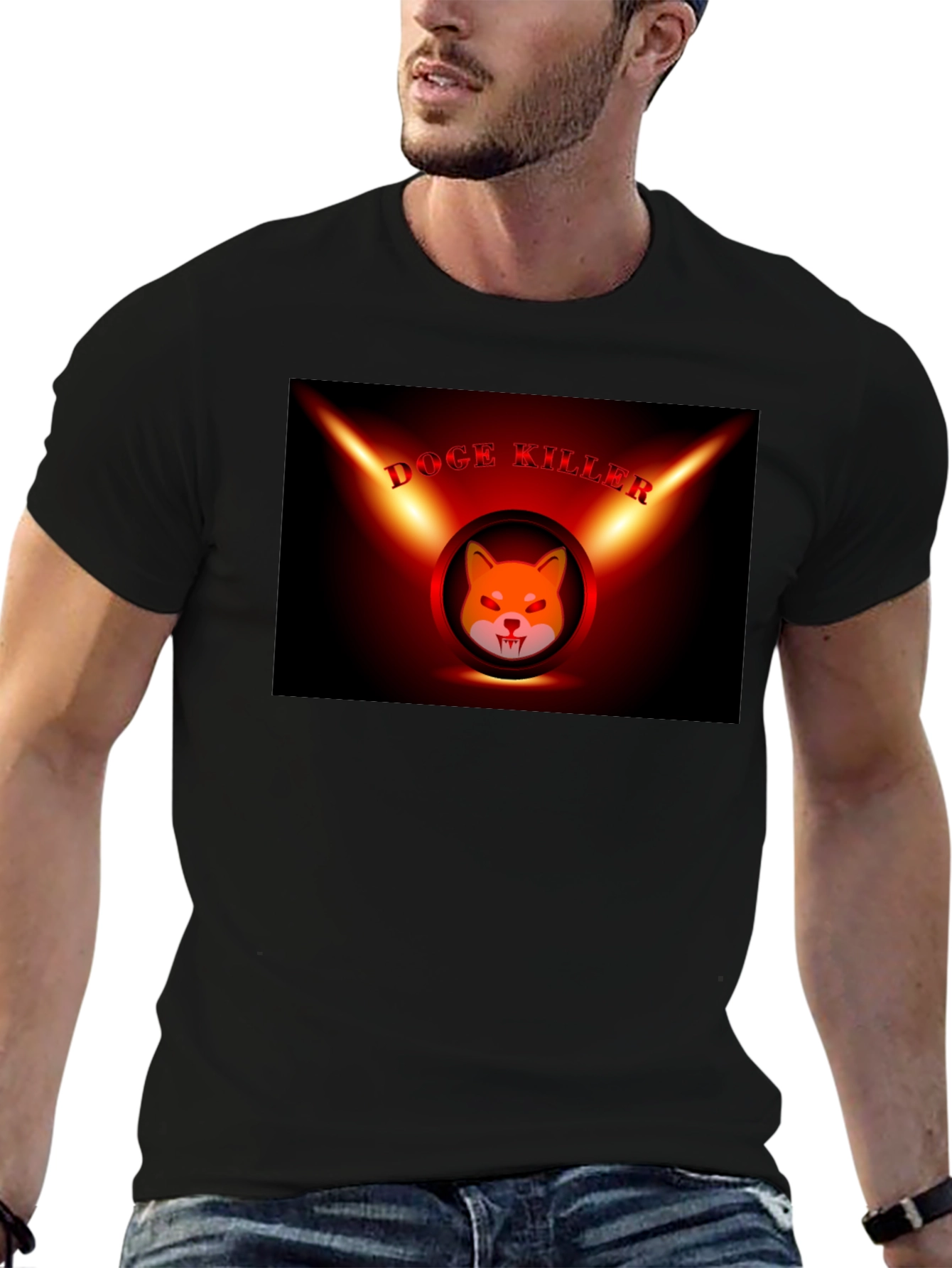 Doge Killer Graphic Tee - Shiba Inu Crypto