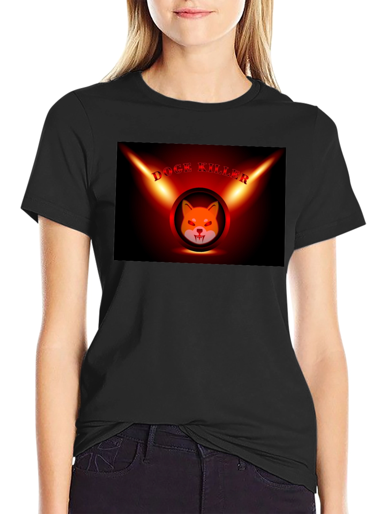 Doge Killer Graphic Tee - Shiba Inu Crypto