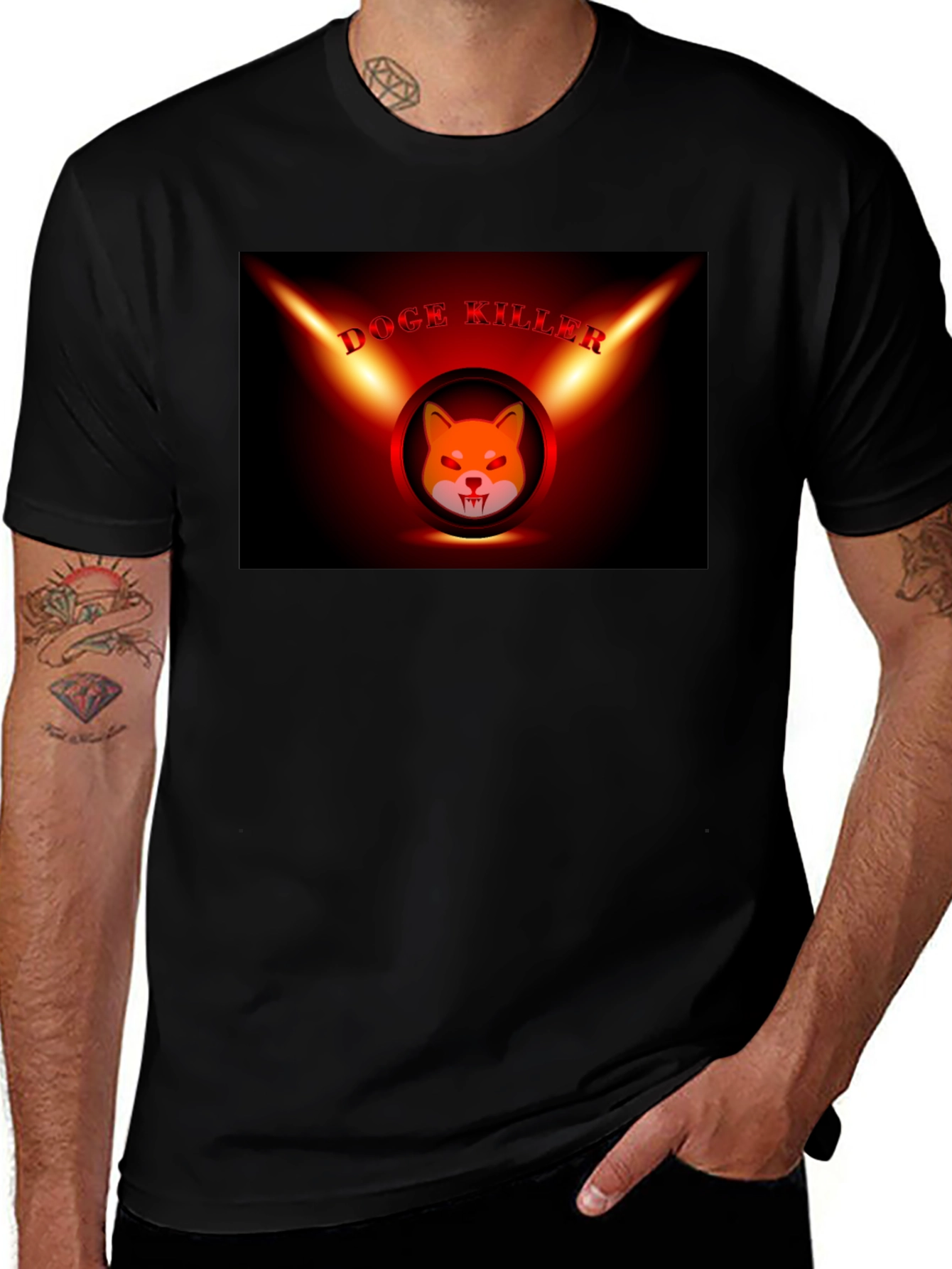 Doge Killer Graphic Tee - Shiba Inu Crypto