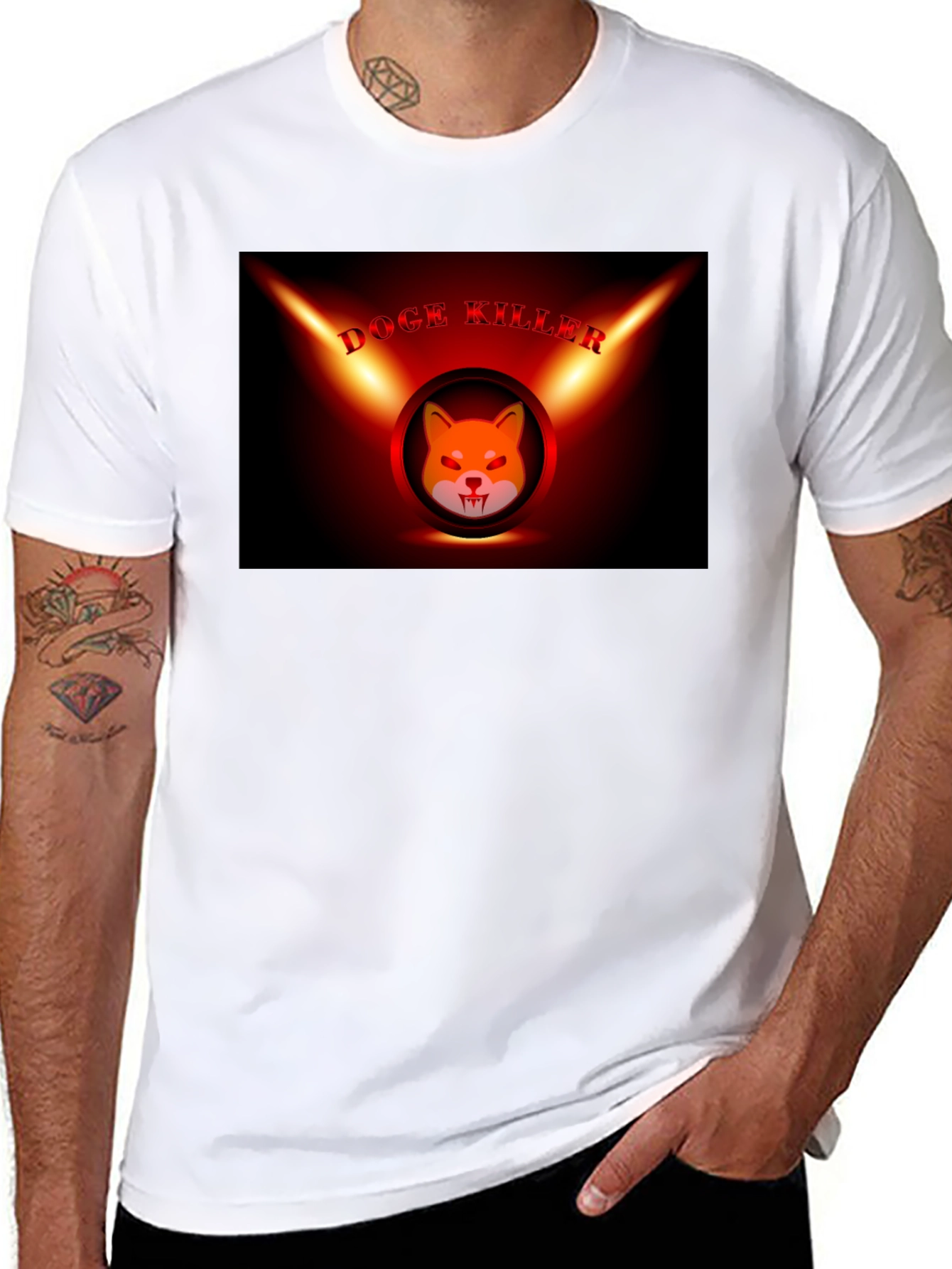 Doge Killer Graphic Tee - Shiba Inu Crypto