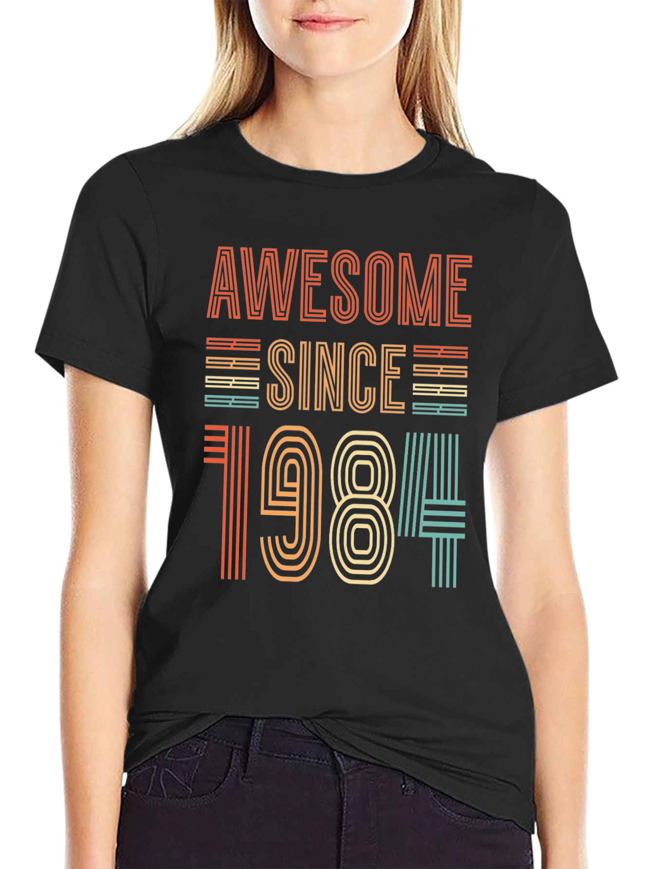 Awesome Since 1984 T-Shirt - Retro Birthday Gift