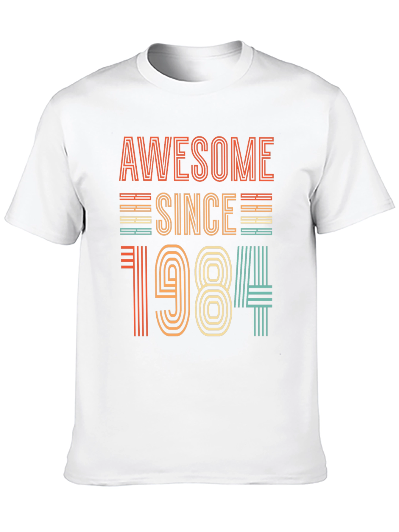 Awesome Since 1984 T-Shirt - Retro Birthday Gift