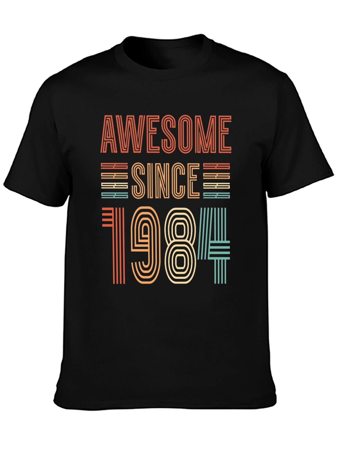 Awesome Since 1984 T-Shirt - Retro Birthday Gift