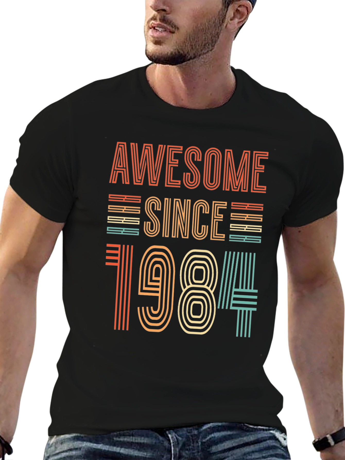 Awesome Since 1984 T-Shirt - Retro Birthday Gift